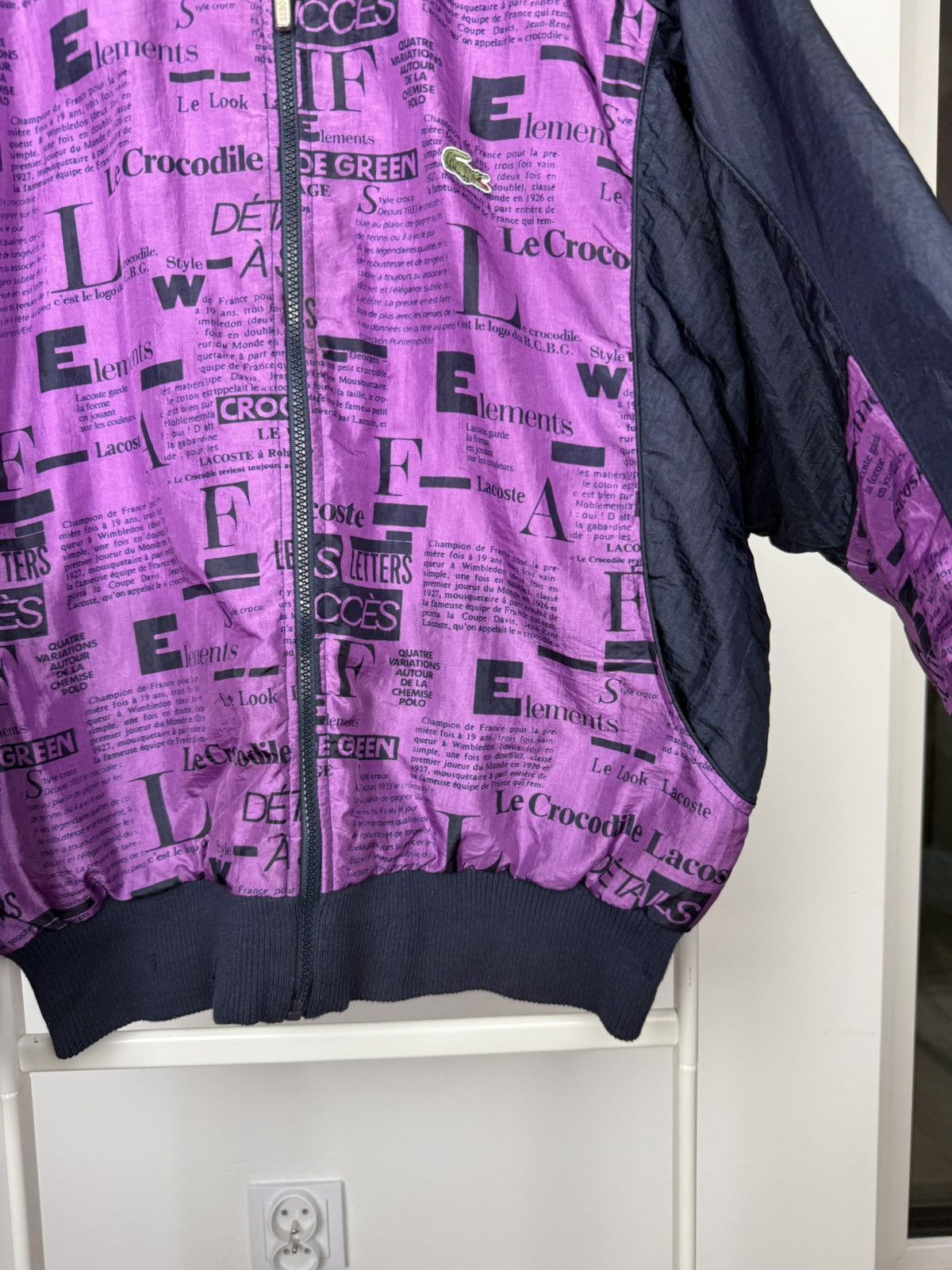Lacoste × Vintage Lacoste vintage jacket rare Size US L / EU 52-54 / 3 - 7 Thumbnail