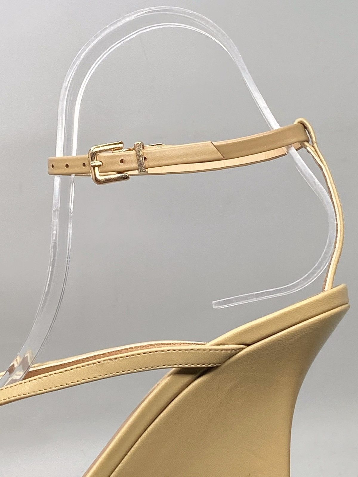 Bottega Veneta Bottega Veneta Stretch Ankle Strap Wedge Sandal size 36.5 Size US 6.5 / IT 36.5 - 10 Thumbnail