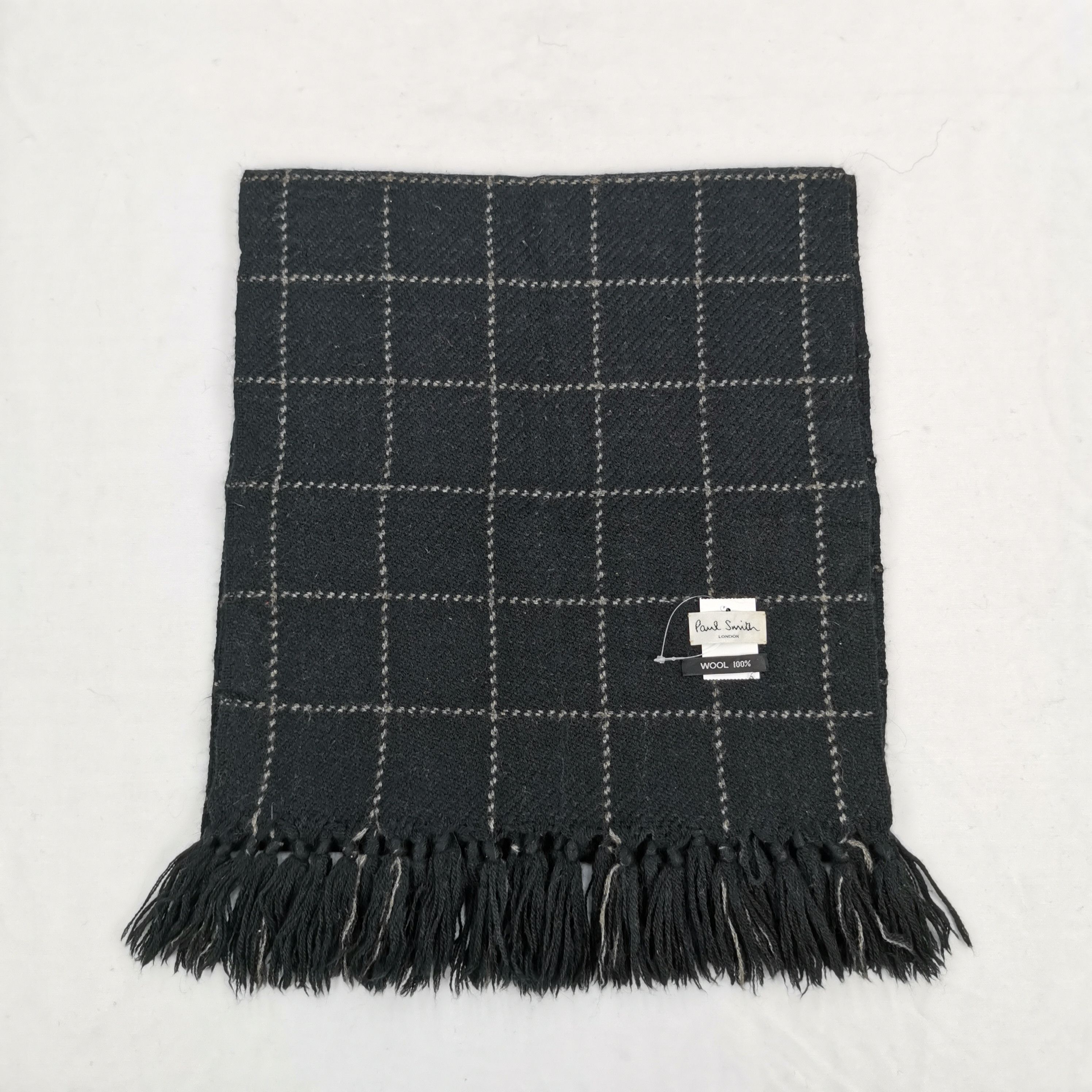 Paul Smith Vintage Paul Smith Scarf Muffler Wool Cashmere Scarves Size ONE SIZE - 2 Thumbnail