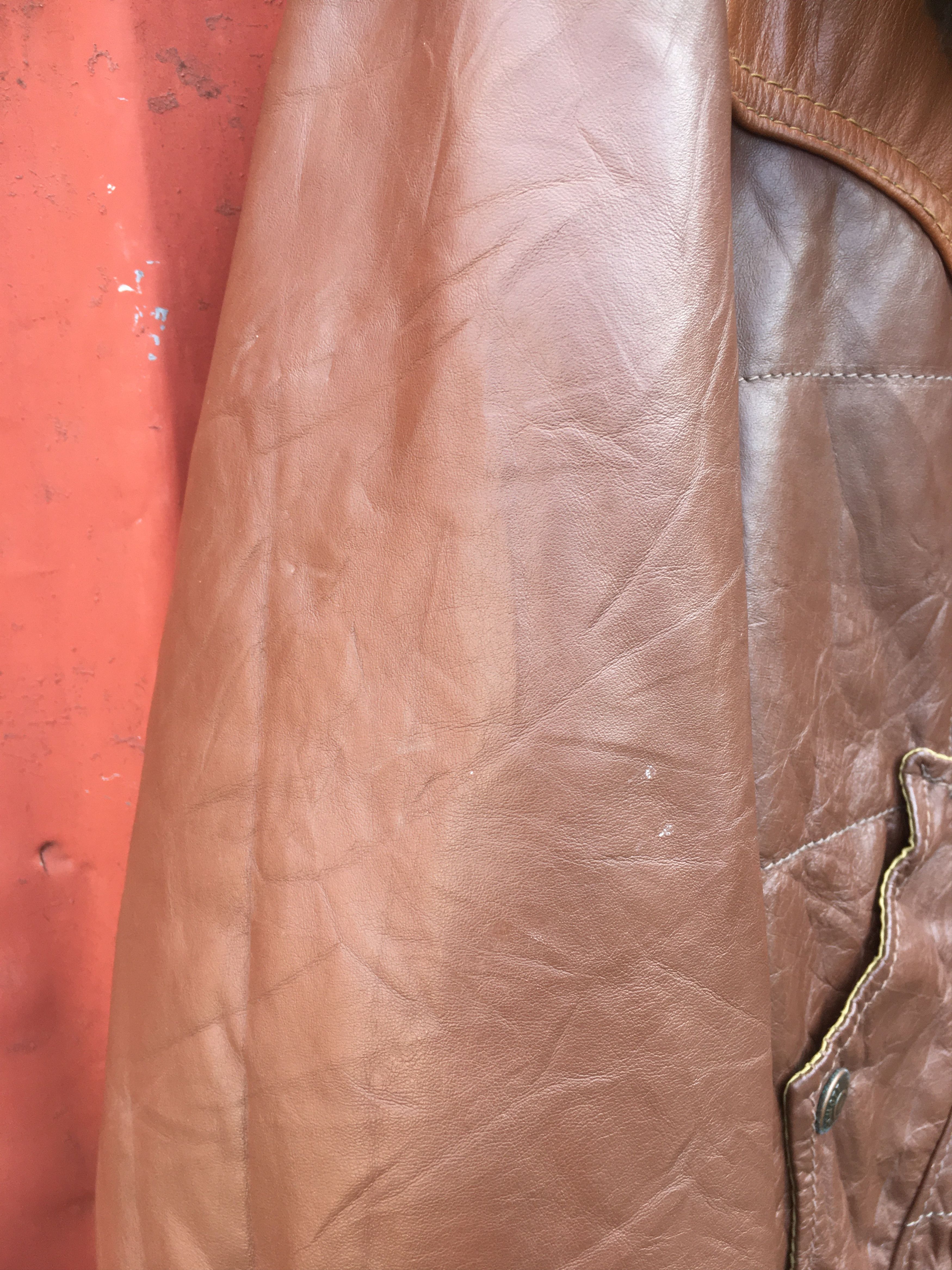 Schott VTG Rare Schott NYC BROWN Bomber leather jacket sz USA 44 Size US L / EU 52-54 / 3 - 6 Thumbnail