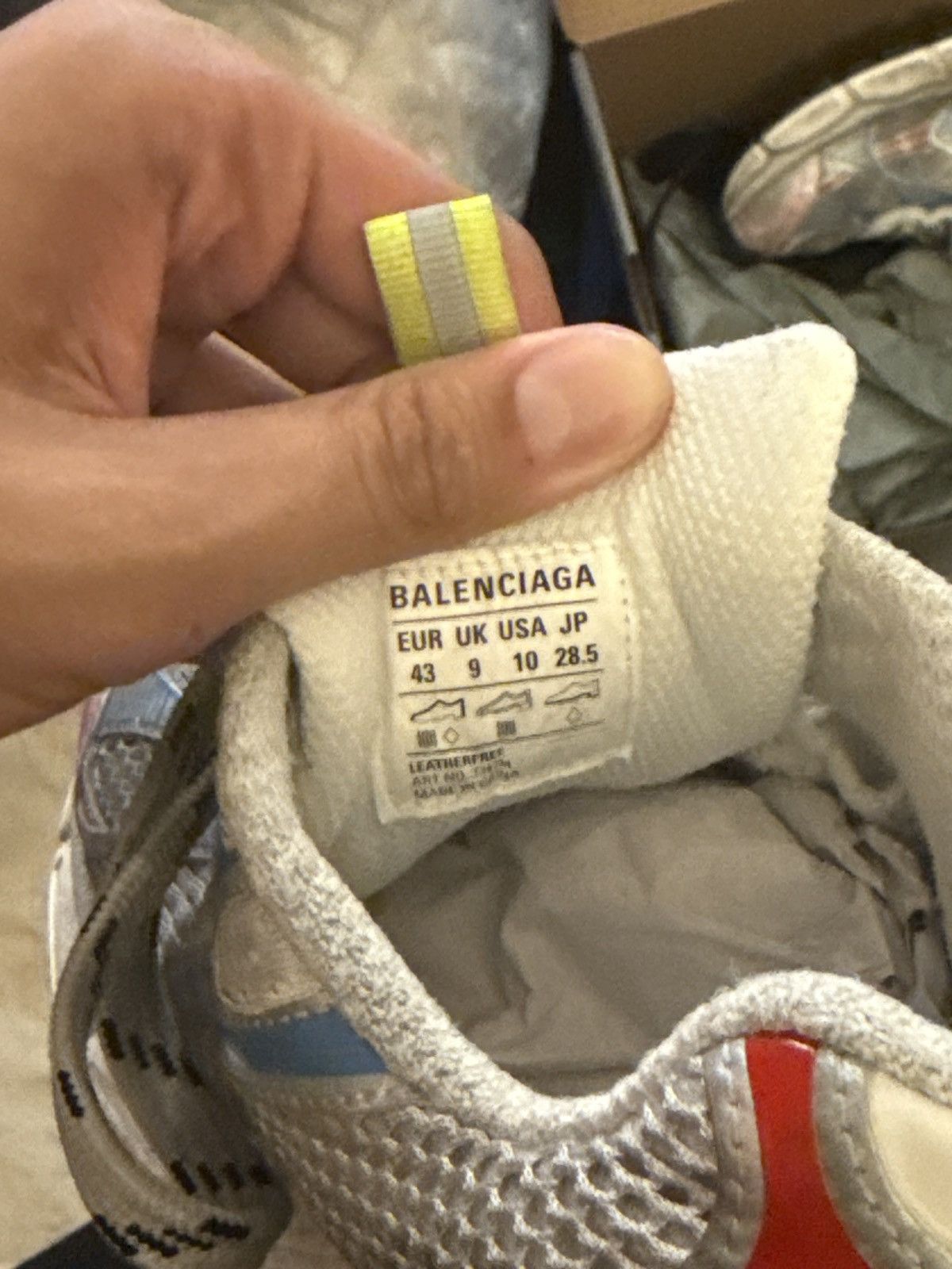 Balenciaga Balenciaga 3XL Sneakers Multicolour (Size 43/ US10) Size US 10 / EU 43 - 8 Thumbnail