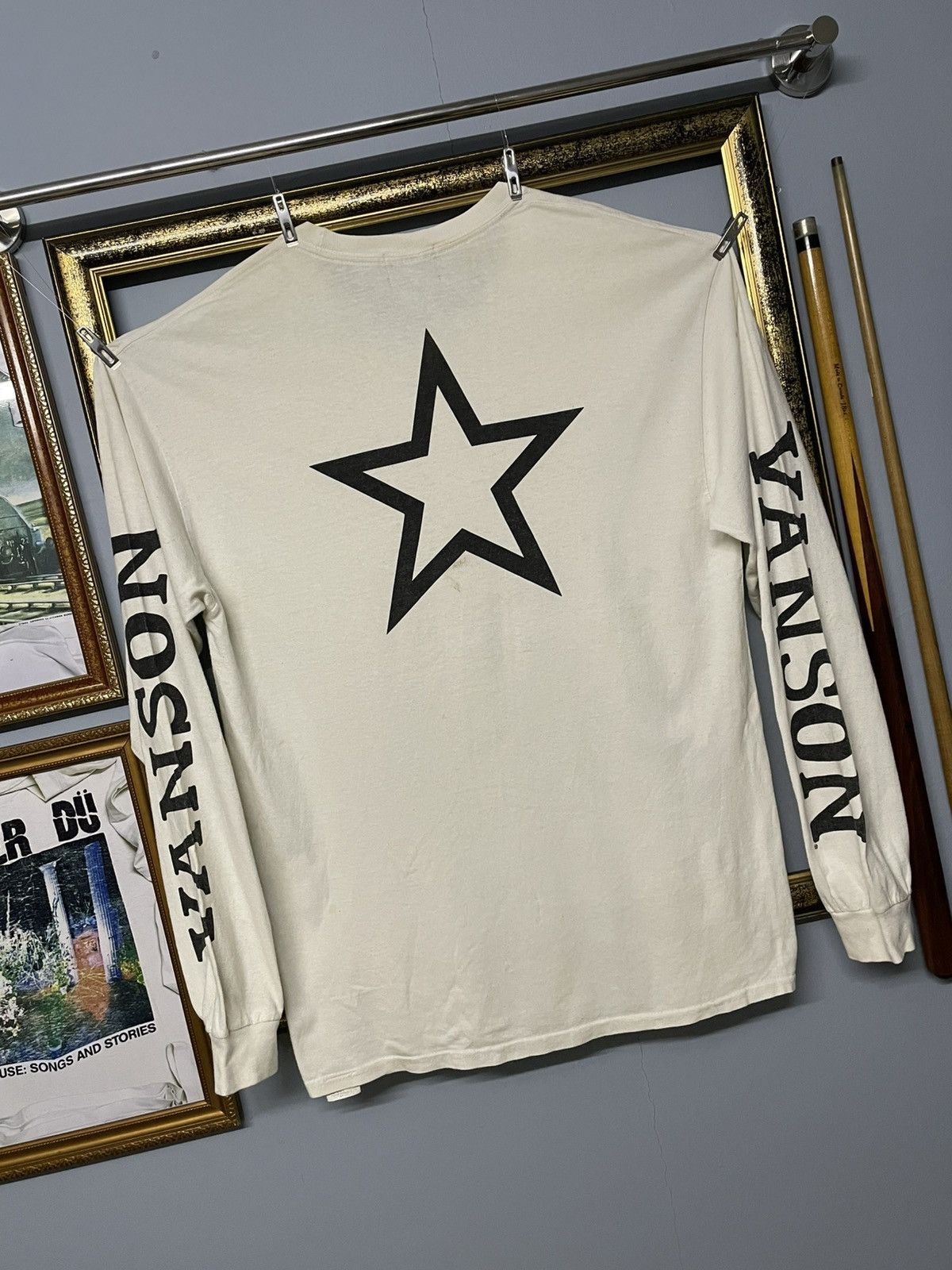 Designer × Vanson Leathers × Vintage Vintage Designer Vanson LeatherXJackrose One Star Longsleeve Size US M / EU 48-50 / 2 - 10 Thumbnail