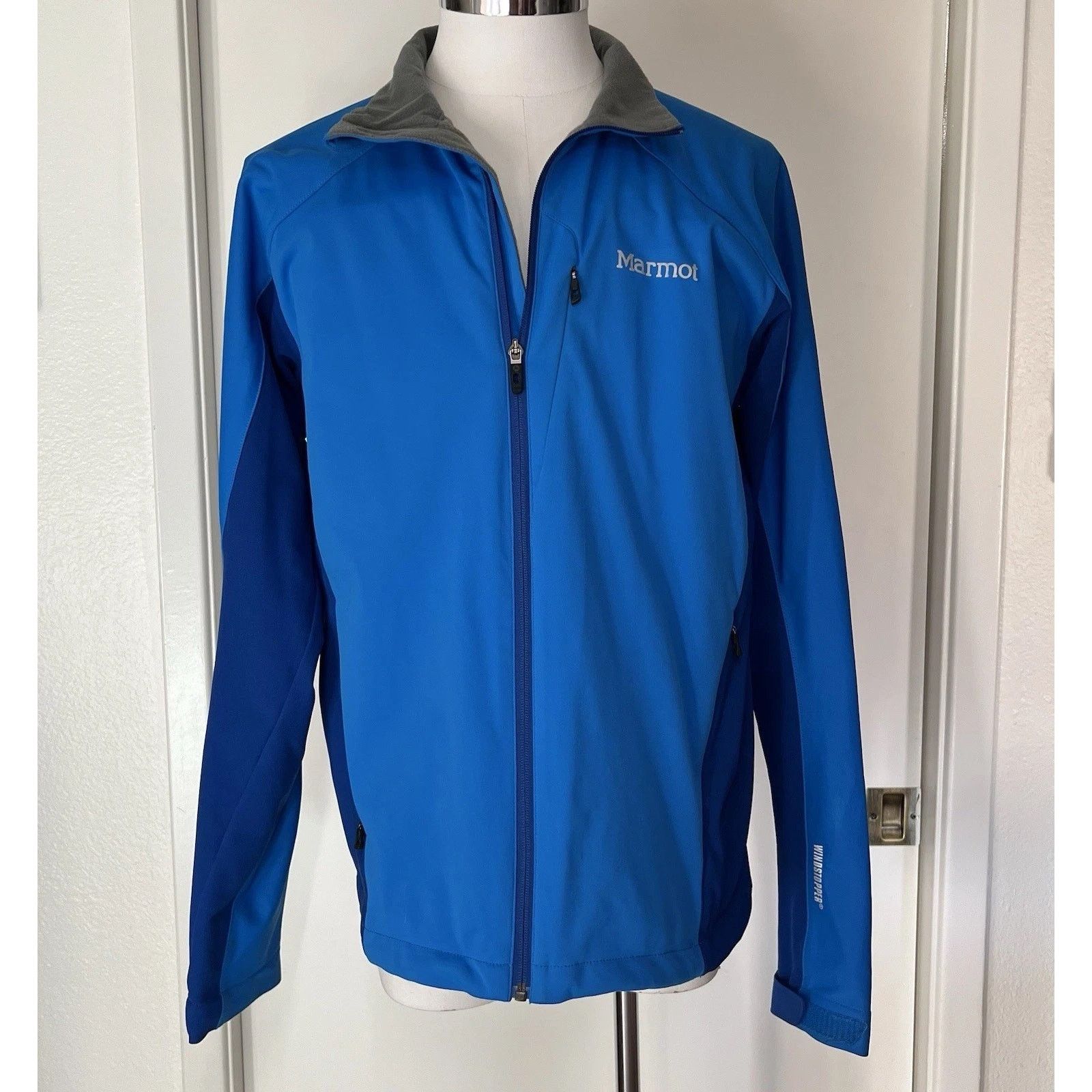 Marmot MARMOT Gore Windstopper Full Zip Jacket Mens Large Fleece Size US L / EU 52-54 / 3 - 1 Thumbnail