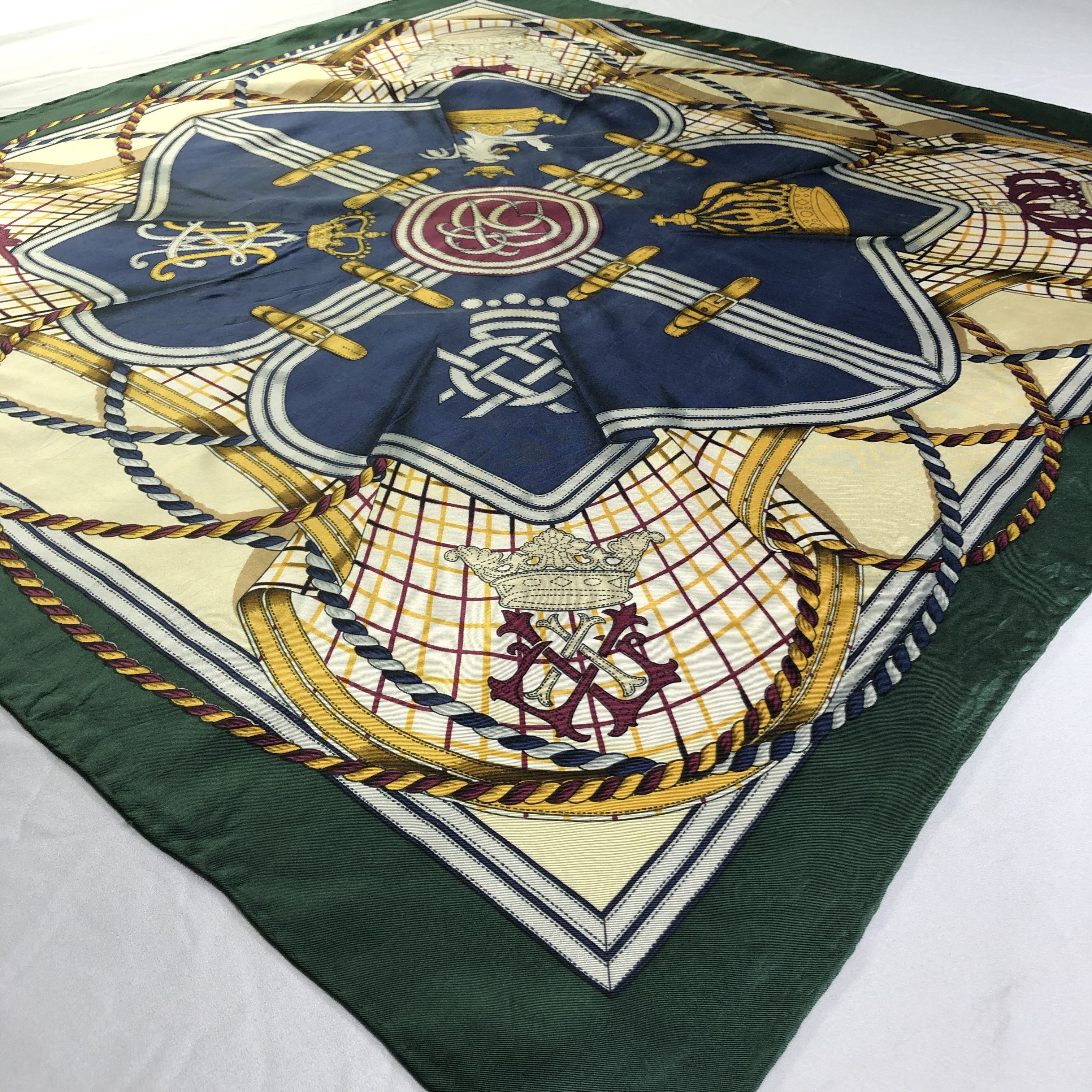 Vintage Vintage Silk Scarf Size ONE SIZE - 3 Thumbnail