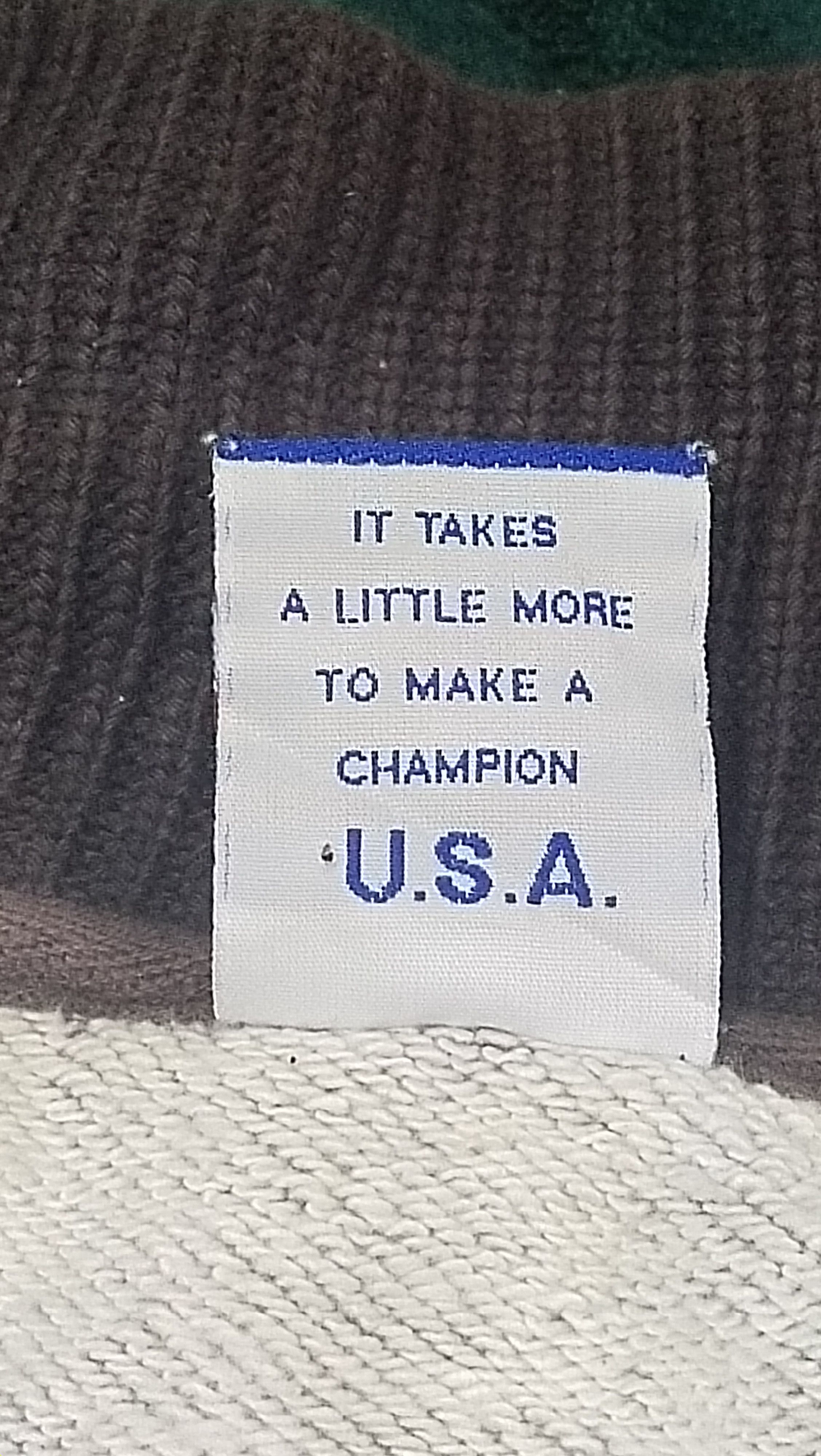 Champion × Vintage 🔥 Vintage Champion Brown Zip Up Sweater Size US XL / EU 56 / 4 - 6 Thumbnail