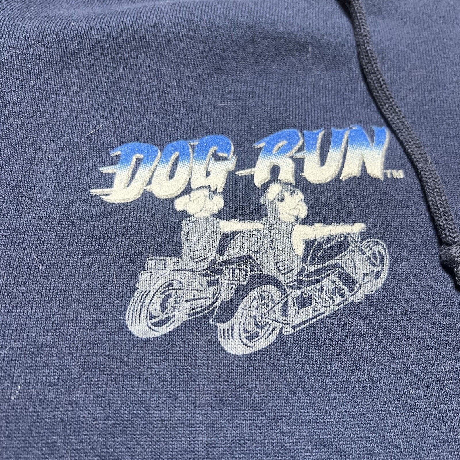 Jerzees 2007 Dog Run Motorcycle Rally Full Zip Hoodie Large Size US L / EU 52-54 / 3 - 4 Thumbnail