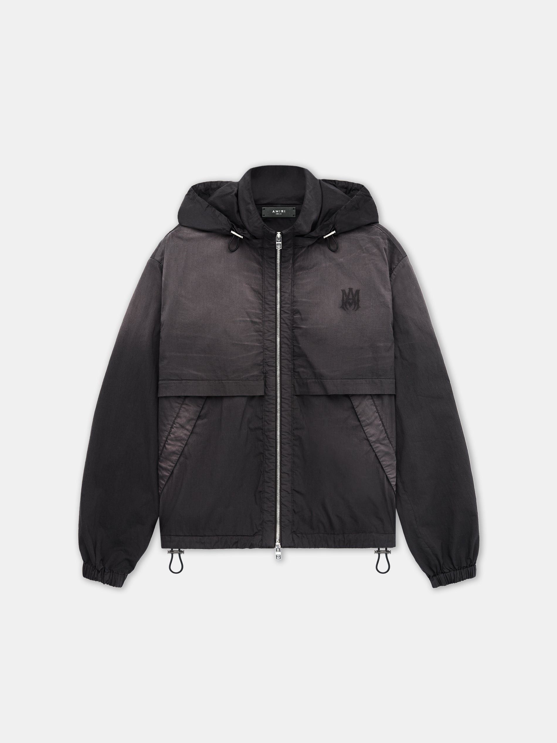 Amiri o1orln1025 Sunfaded MA Windbreaker Jacket in Black/Purple Size US M / EU 48-50 / 2 - 1 Thumbnail