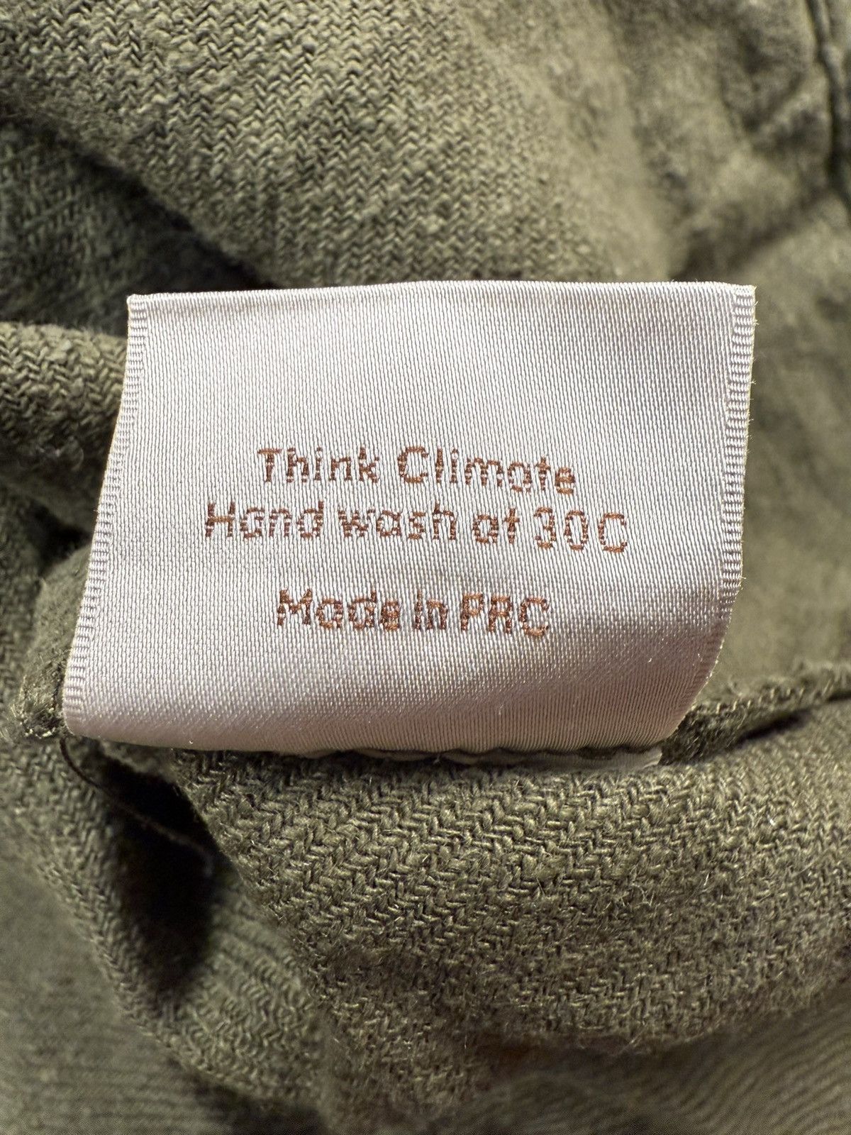 Other Ottway Olive 100% Linen Chore Jacket XL Australia Size US XL / EU 56 / 4 - 6 Thumbnail