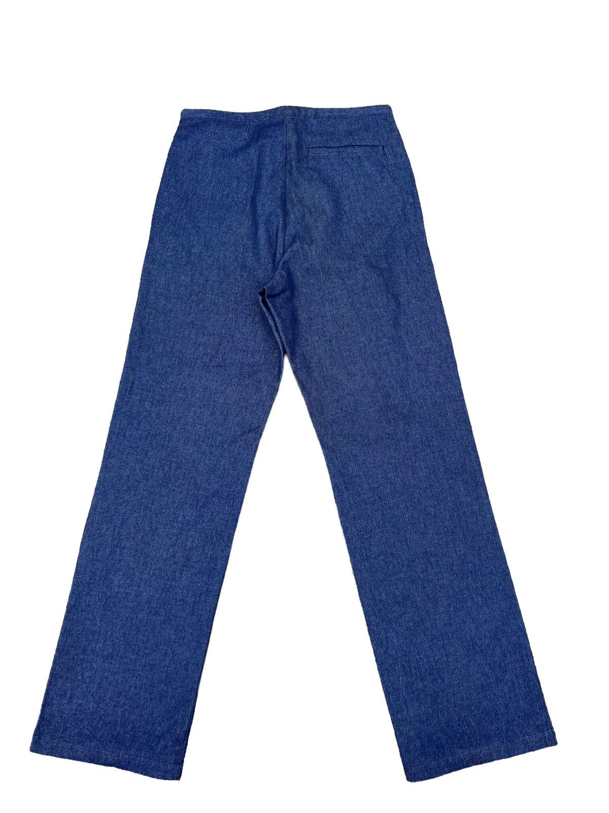 Danton Vintage Danton France Draw String Denim Trouser Pant Size US 29 - 11 Thumbnail