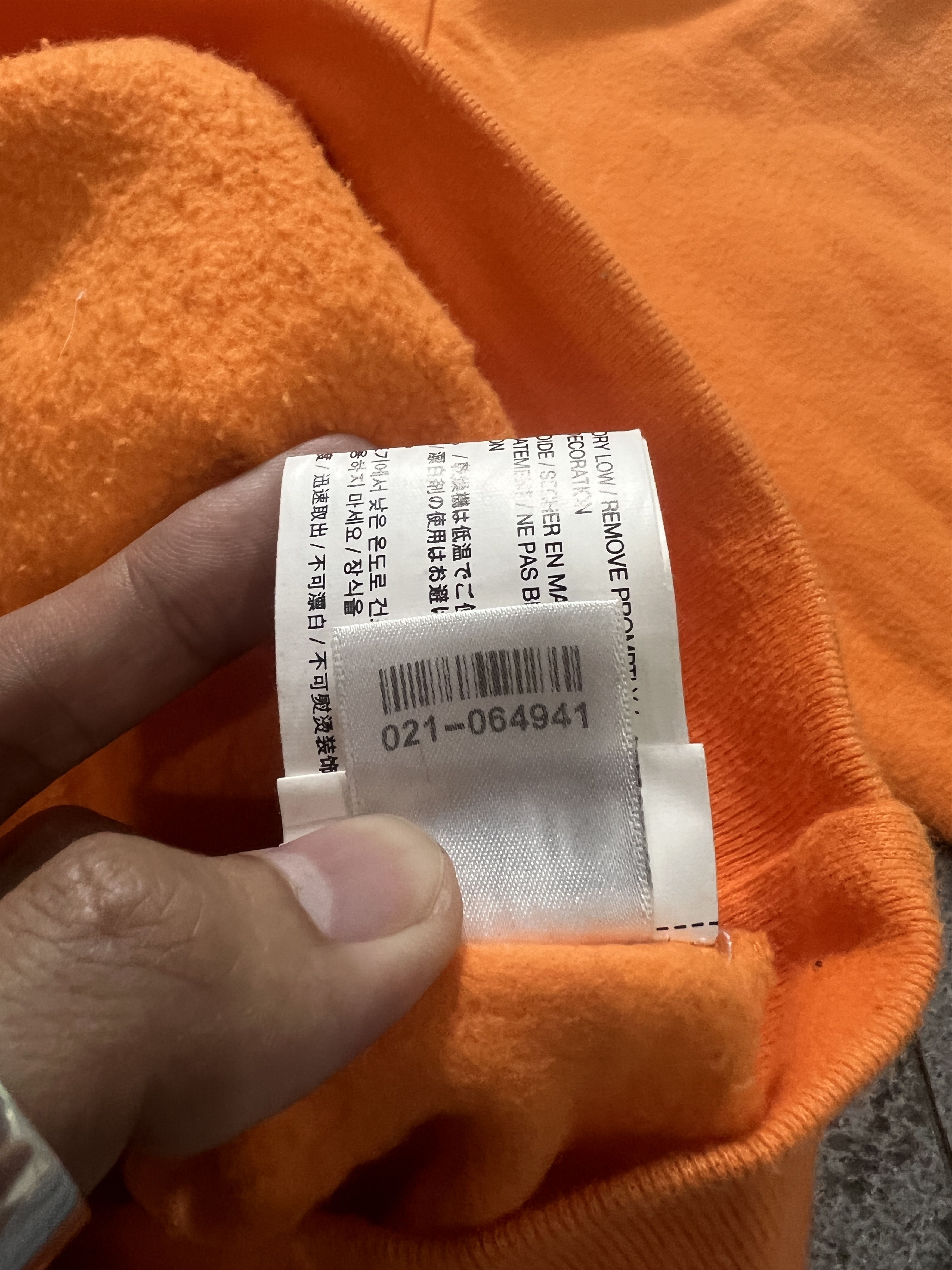 Chrome Hearts × Off-White Chrome Hearts x Off-White 2018 Orange Hoodie Size M Size US M / EU 48-50 / 2 - 14 Thumbnail