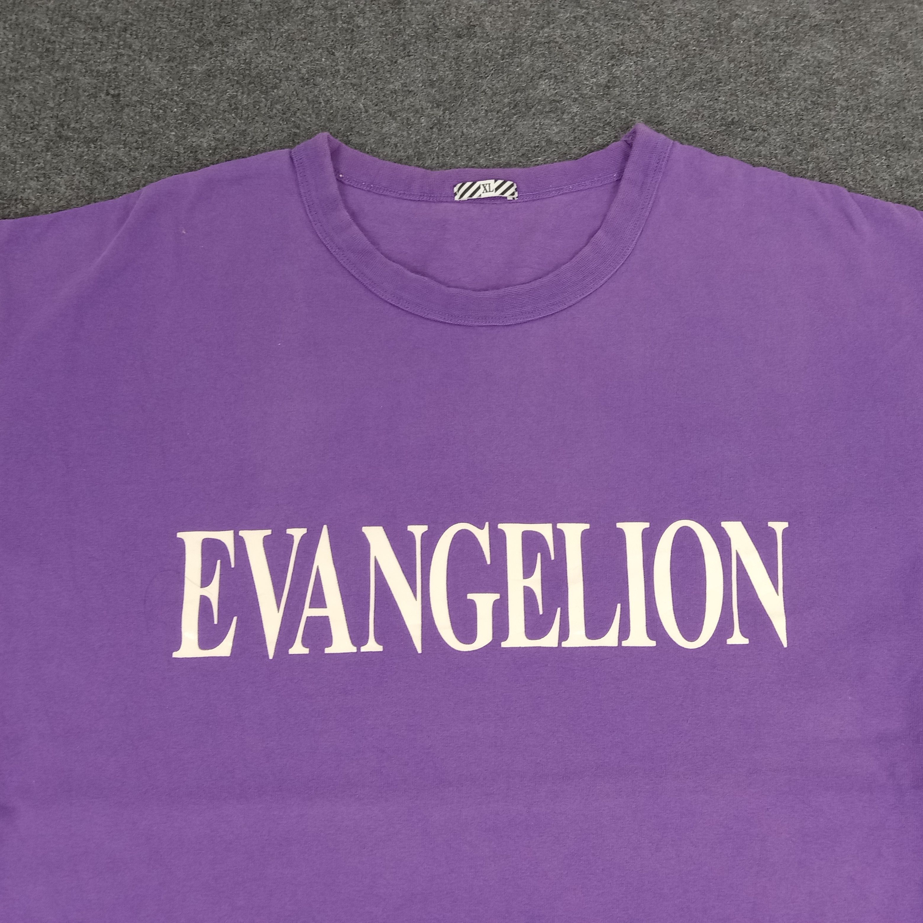 Anime × Japanese Brand × Vintage Evangelion Japanese Anime Series Tshirt Size US XXL / EU 58 / 5 - 2 Thumbnail