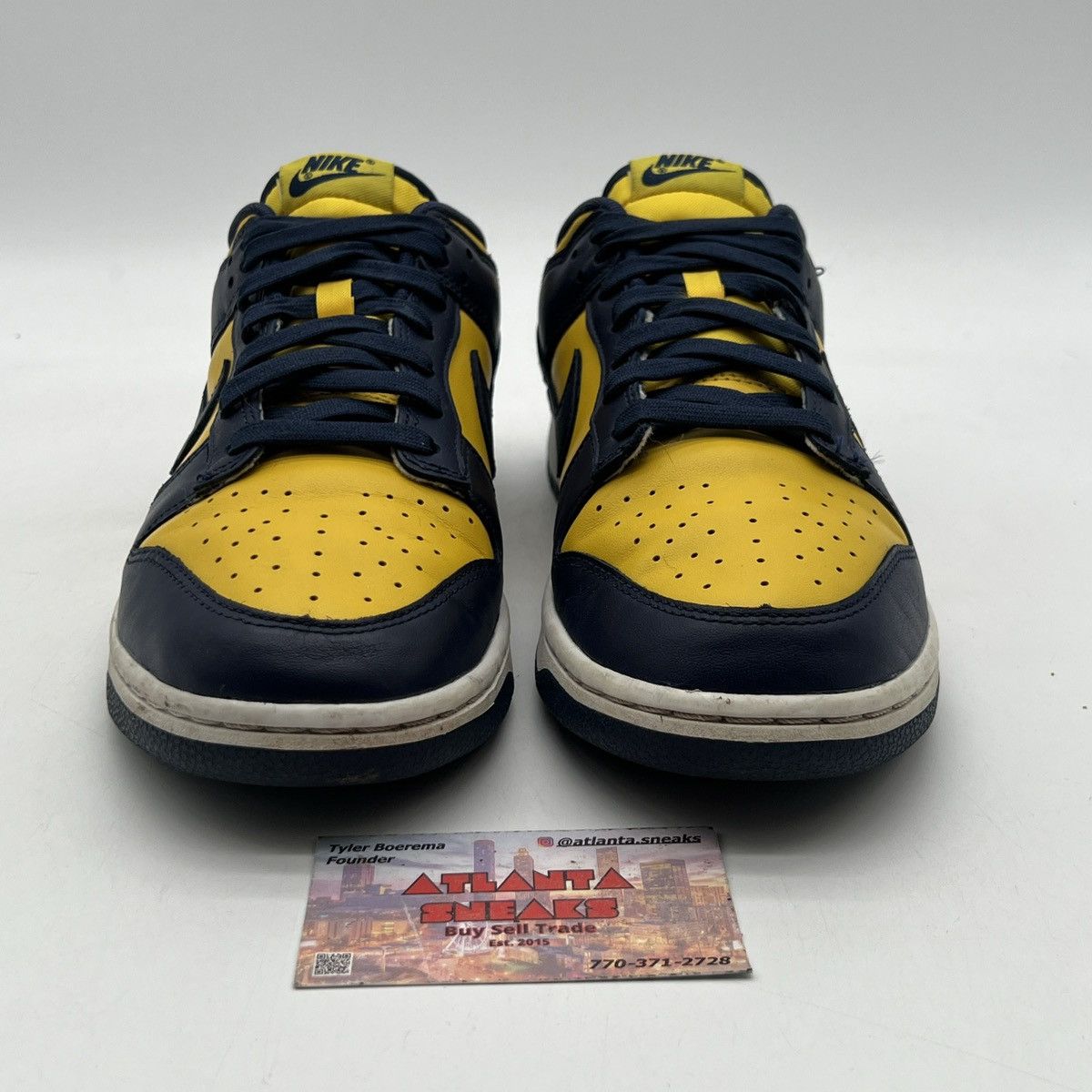 Nike Nike dunk low Michigan Size US 9 / EU 42 - 2 Thumbnail
