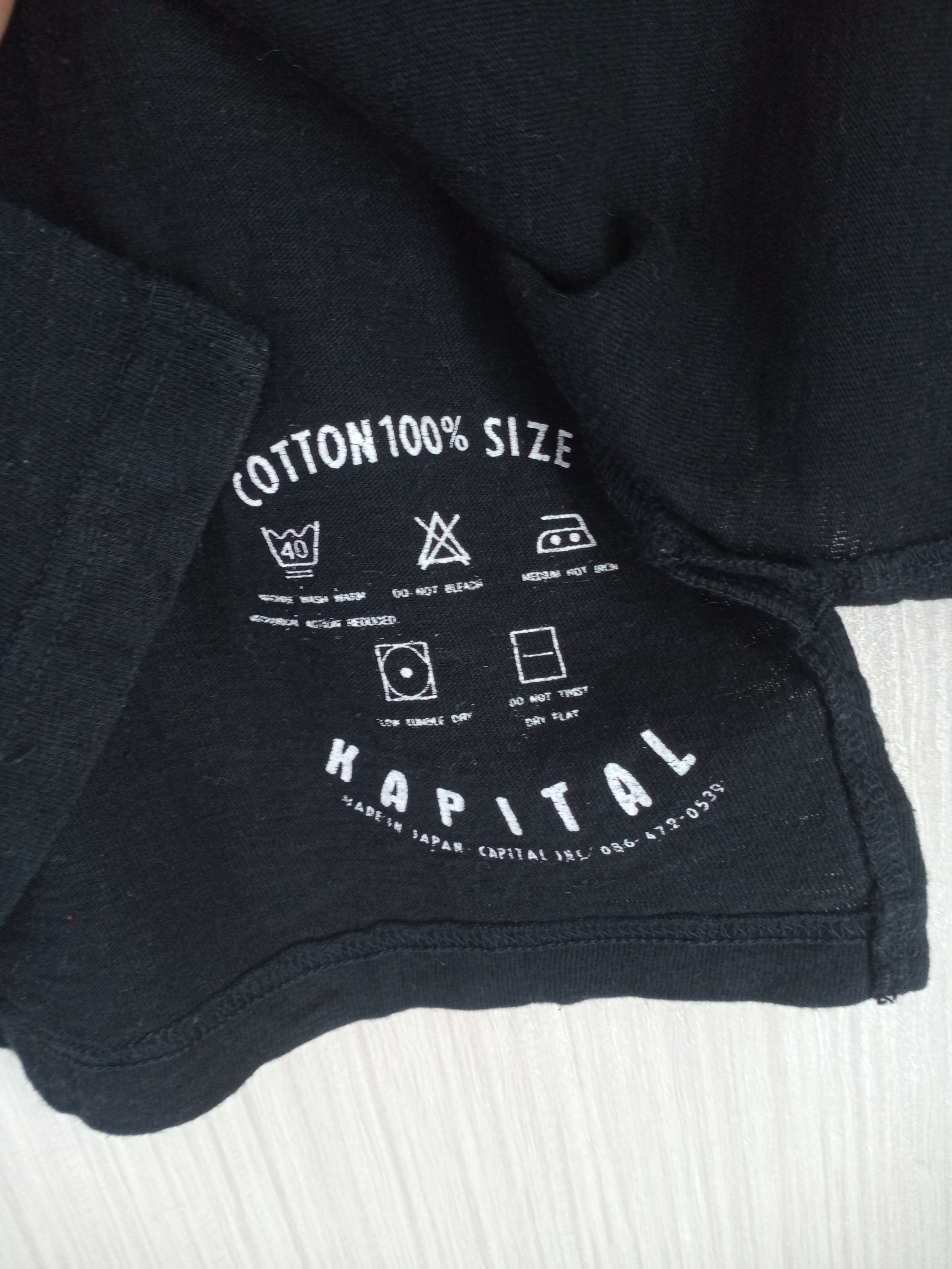 Kapital Vintage Kapital Polo Tee Size US S / EU 44-46 / 1 - 6 Thumbnail