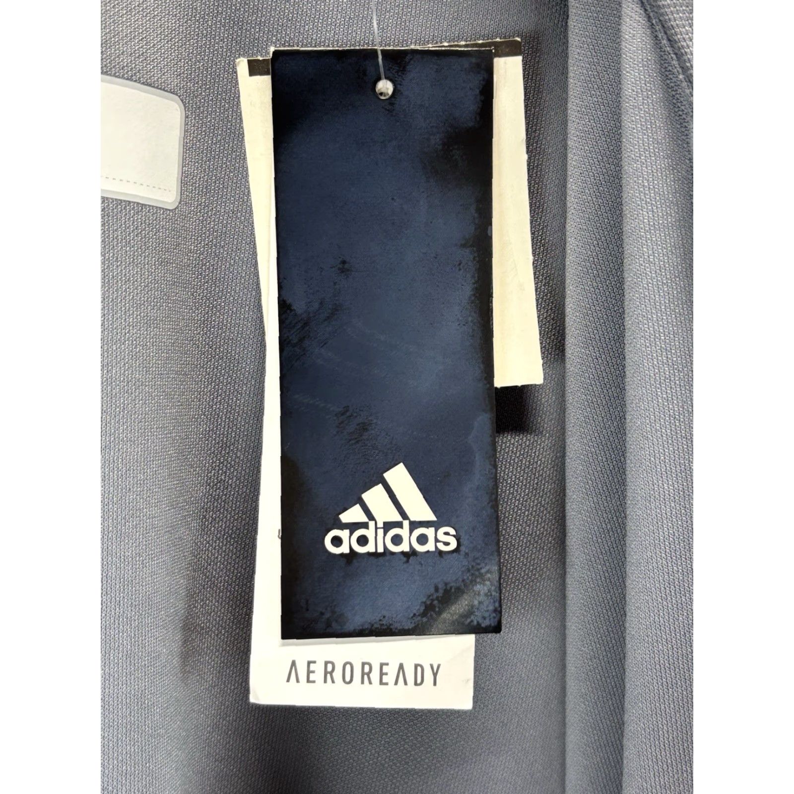 Adidas NEW! Adidas Aeroready Track Jacket Sz X-Large Mens Grey Full Zip Lightweight Size US XL / EU 56 / 4 - 7 Thumbnail