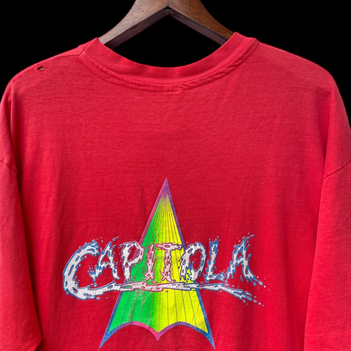 Santa Cruz Skateboards × Shorty's Skateboards Vintage 80’s Pearson Arrow Surfboard Santa Cruz T-shirt Size US XL / EU 56 / 4 - 8 Thumbnail