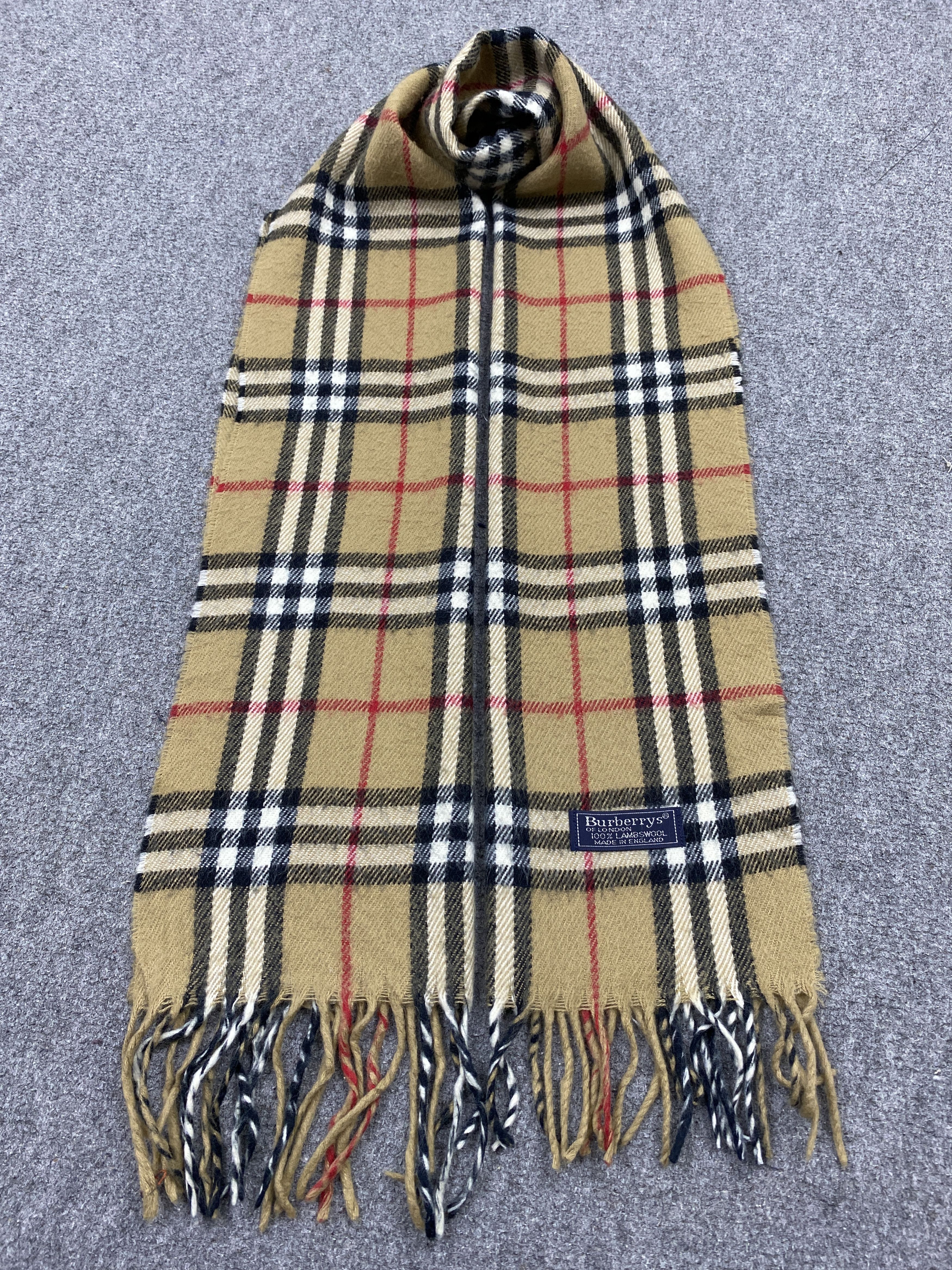 Burberry Burberry Novacheck Scarf / Muffler / Neckwear - SC0106 Size ONE SIZE - 2 Thumbnail