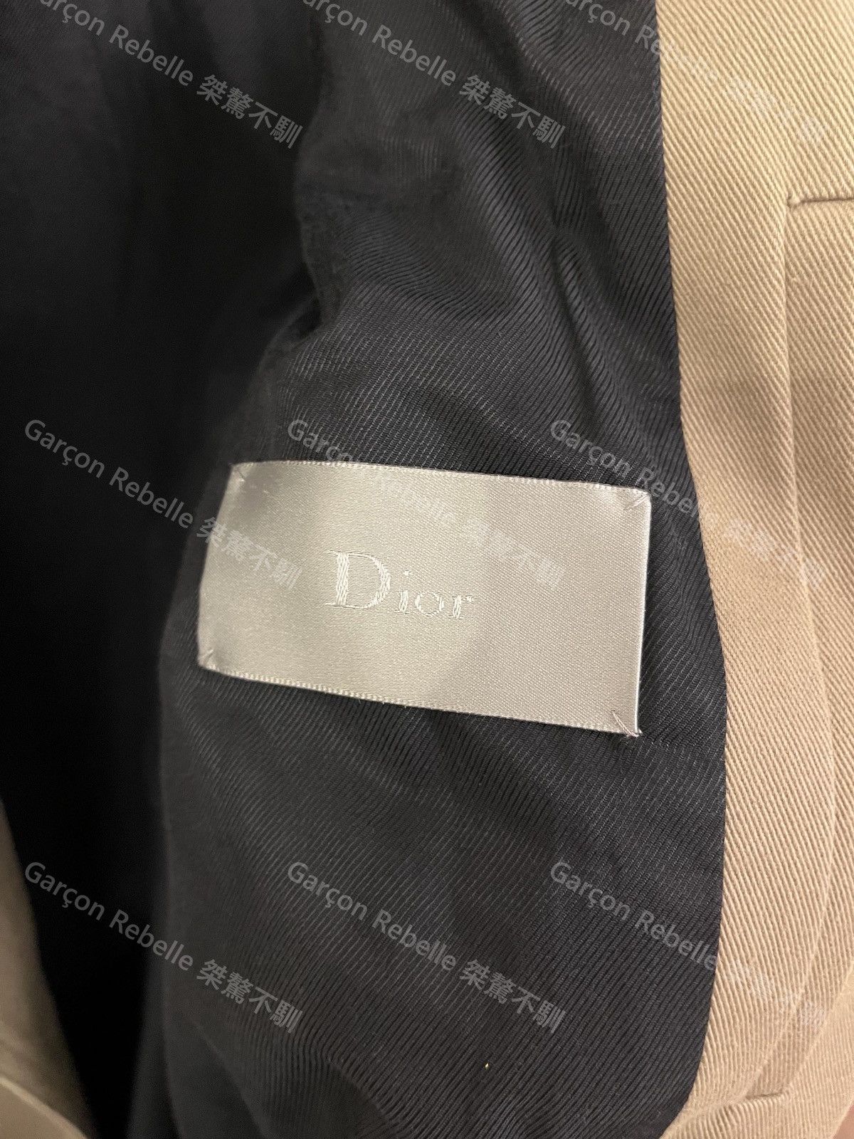 Dior Dior Homme Hedi Slimane Runway 06aw 06fw Trench Coat Cotton Size US M / EU 48-50 / 2 - 8 Thumbnail