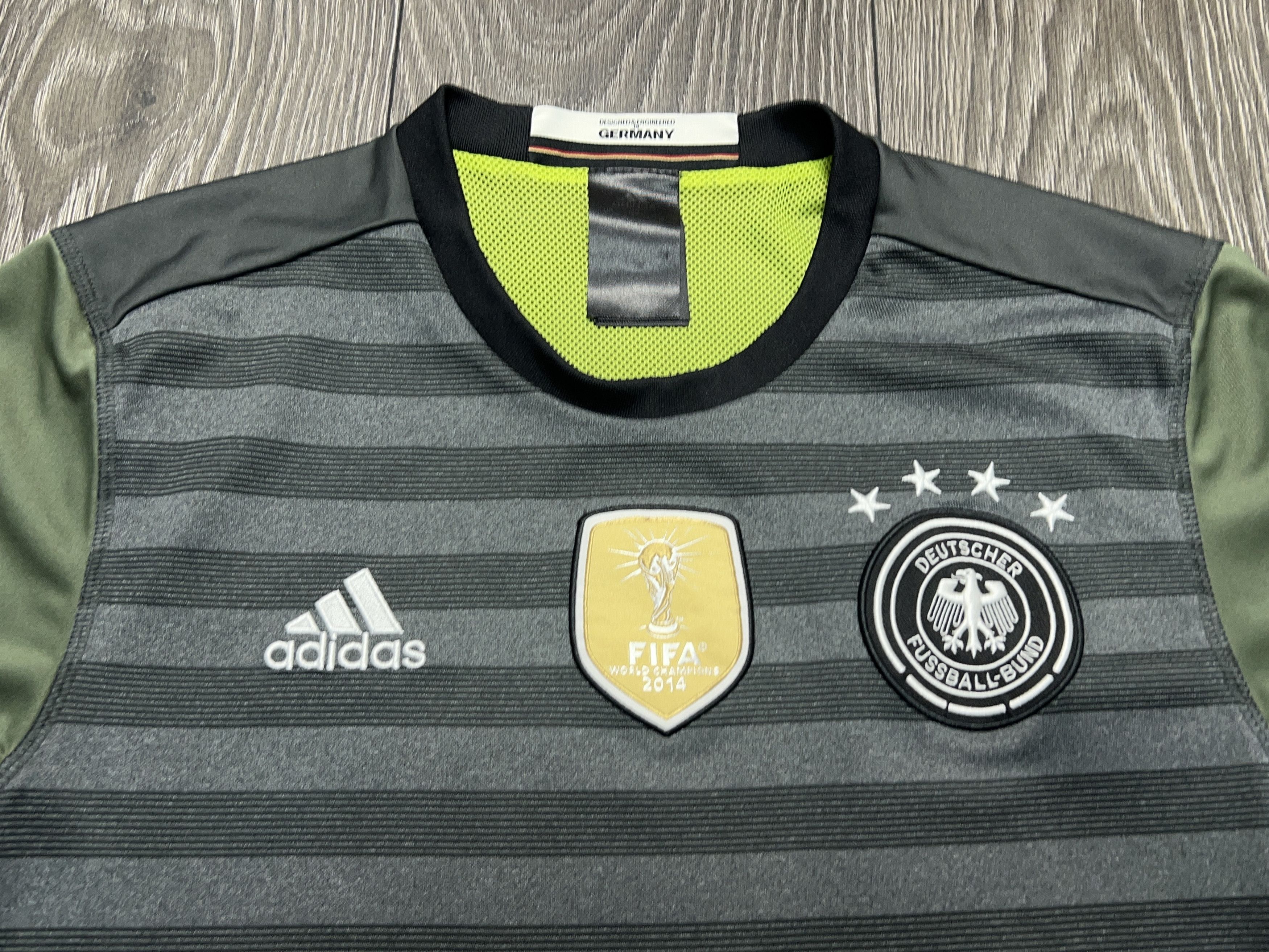 Adidas Germany National Team 2016 2017 Reversible Soccer Shirt Size US L / EU 52-54 / 3 - 2 Thumbnail