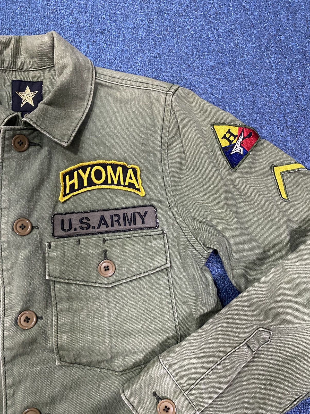 20471120 Hyoma - 20471120 - U.S Army Jacket Size M / US 6-8 / IT 42-44 - 5 Thumbnail