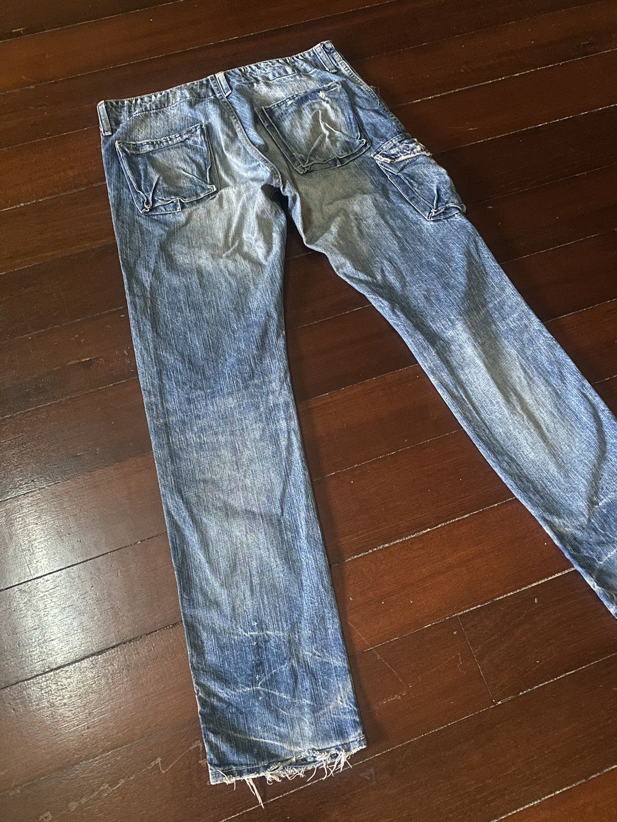 Orslow FIRE 🔥 JOHN BULL KOJIMA JAPAN CARGO DISTRESSED HONEY COMB Size US 36 / EU 52 - 13 Thumbnail