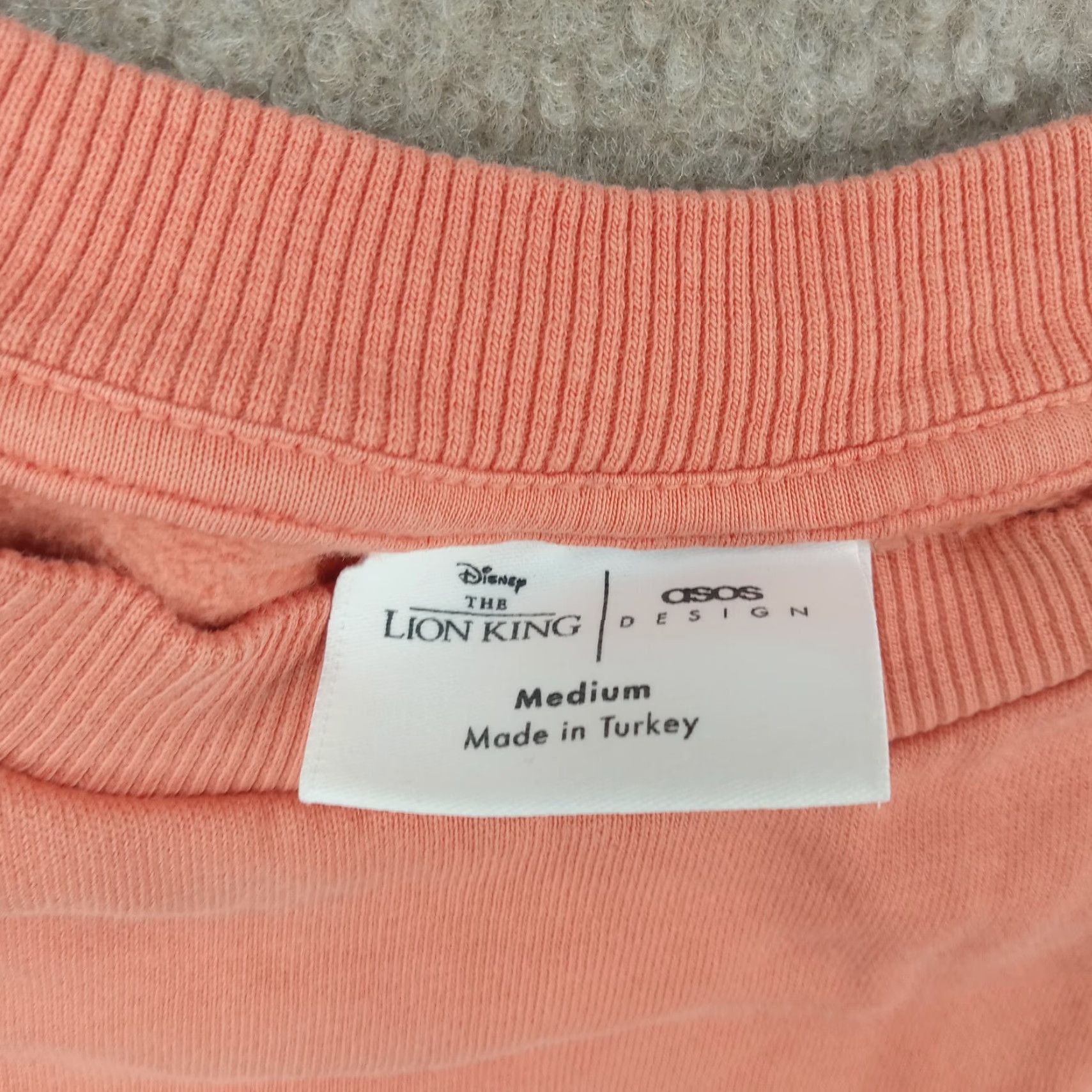 Disney Disney Lion King Sweatshirt Crew Neck Orange Oversized Medium Womens Size M / US 6-8 / IT 42-44 - 5 Thumbnail