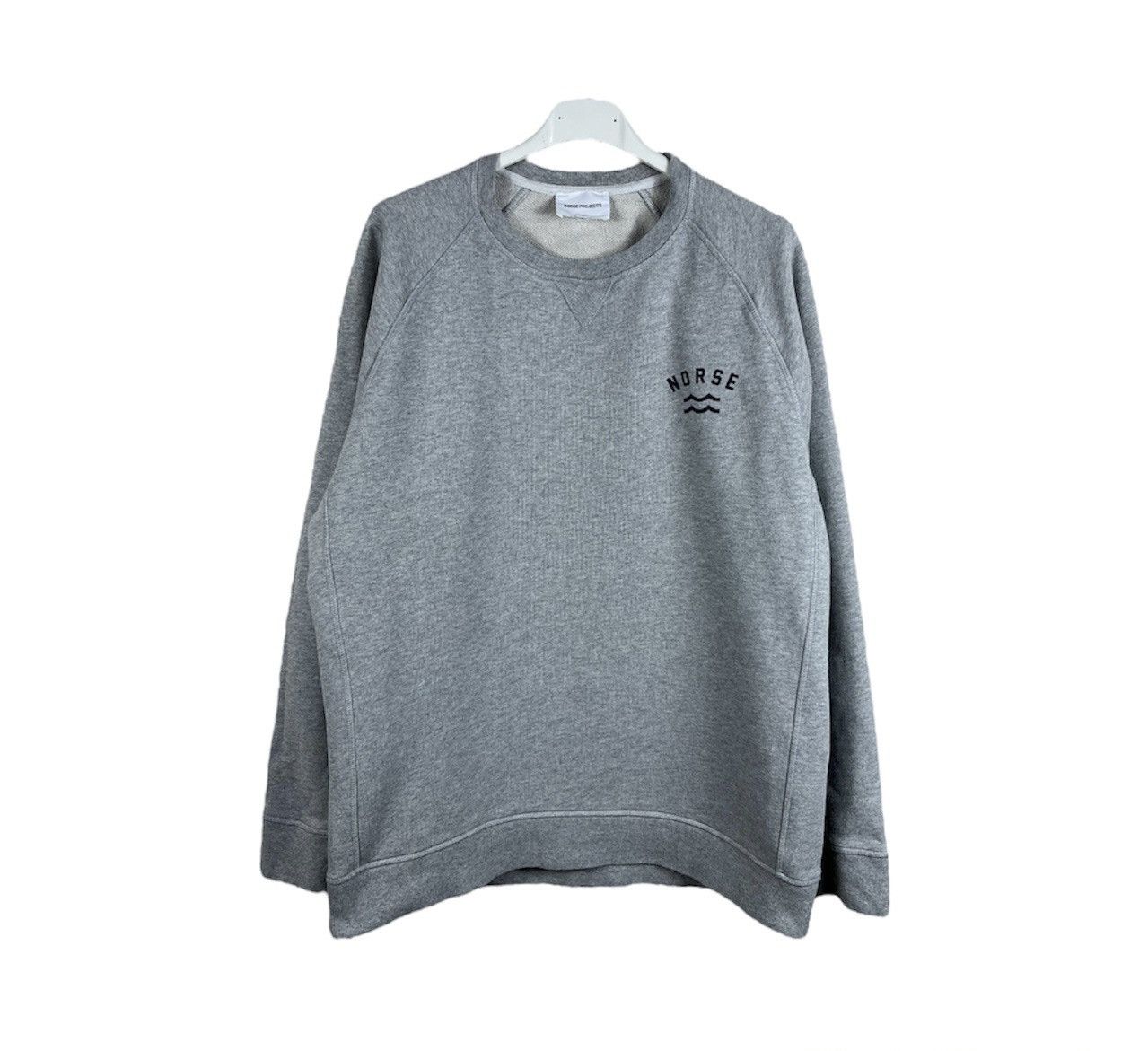 Designer × Norse Projects Norse Projects Ketel Ivy Wave logo sweatshirt crewneck basic Size US L / EU 52-54 / 3 - 2 Thumbnail