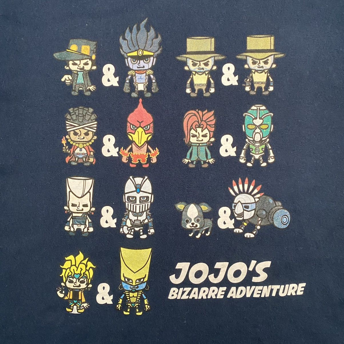 Anime JoJo’s Bizarre Adventure Chibi All Character Anime T Shirt Size US L / EU 52-54 / 3 - 4 Thumbnail