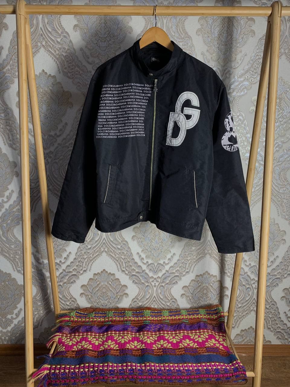 Vintage Very Rare Dolce & Gabbana Italian Designer Jacket Retro 90s Size US M / EU 48-50 / 2 - 1 Thumbnail