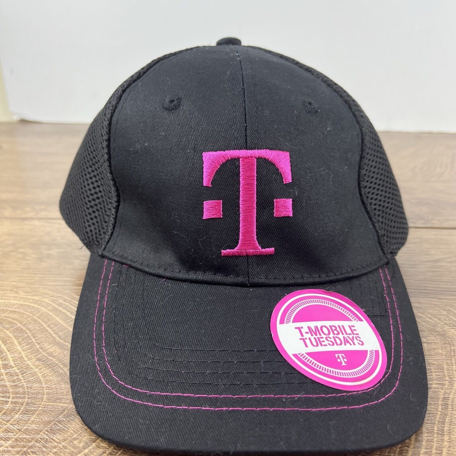 Other T Mobile Baseball Hat Cap T Mobile Hat Black Adjustable Hat Size ONE SIZE - 5 Thumbnail