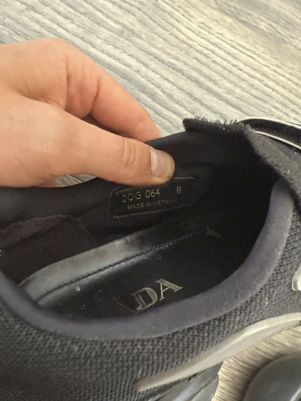 Prada Cloudbust Thunder Sneakers in Black & Grey Size US 9 / EU 42 - 10 Thumbnail