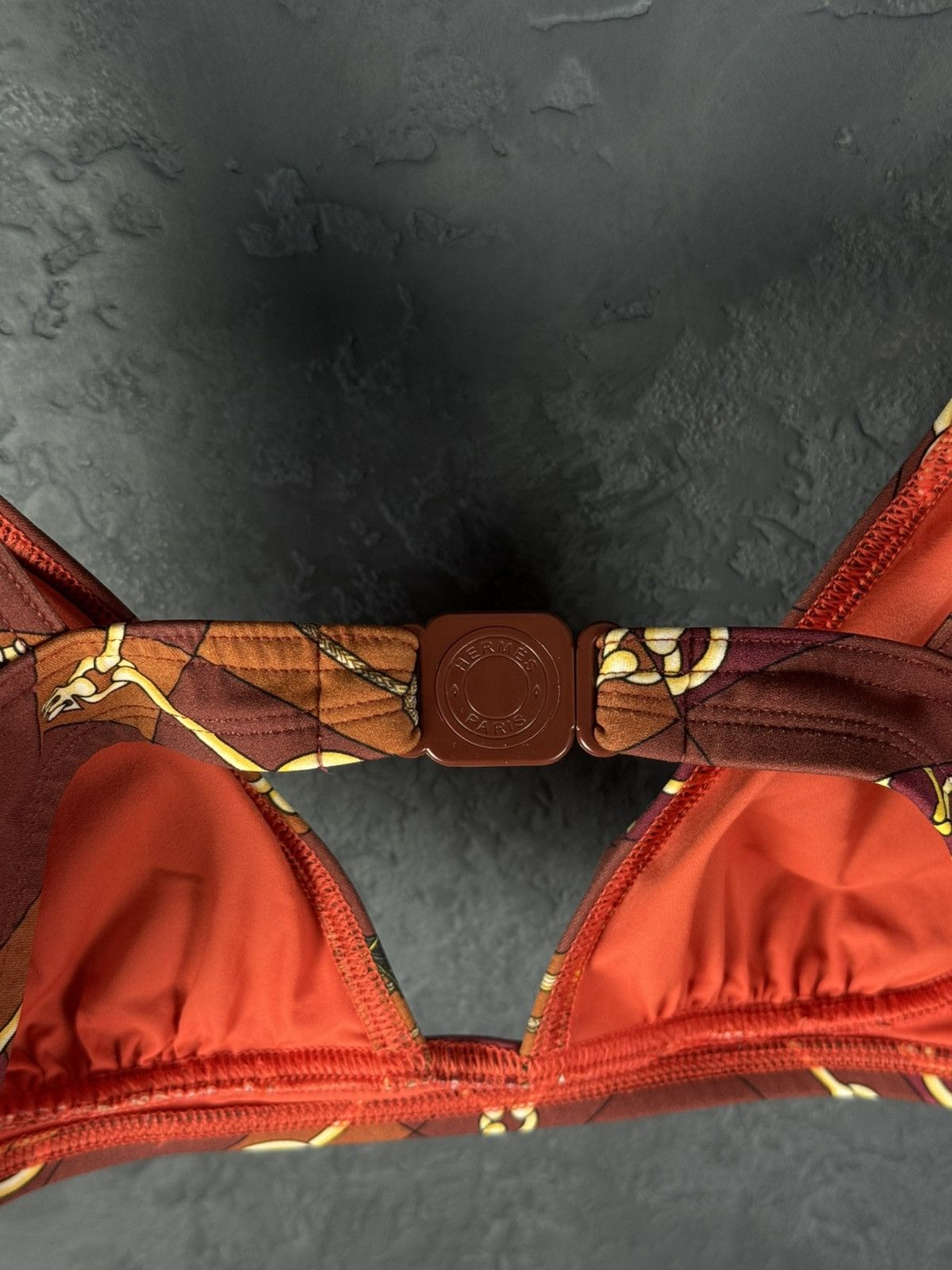 Hermes Hermes Two-Piece Swimsuit Classic Pattern Size 34 Size ONE SIZE - 7 Thumbnail