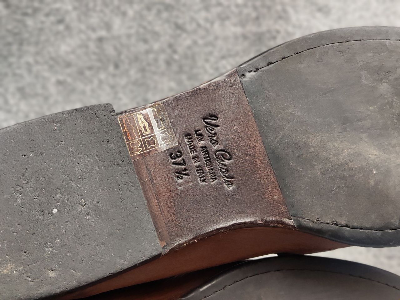 Vintage Gidigio Premium Design Classic brown Leather Loafers Shoes Size US 8.5 / IT 38.5 - 15 Thumbnail