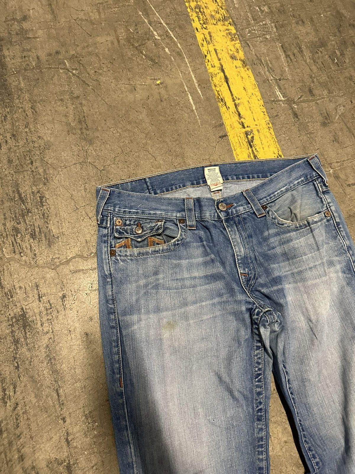 True Religion × Vintage Y2K true religion straight jeans Size US 38 / EU 54 - 7 Thumbnail