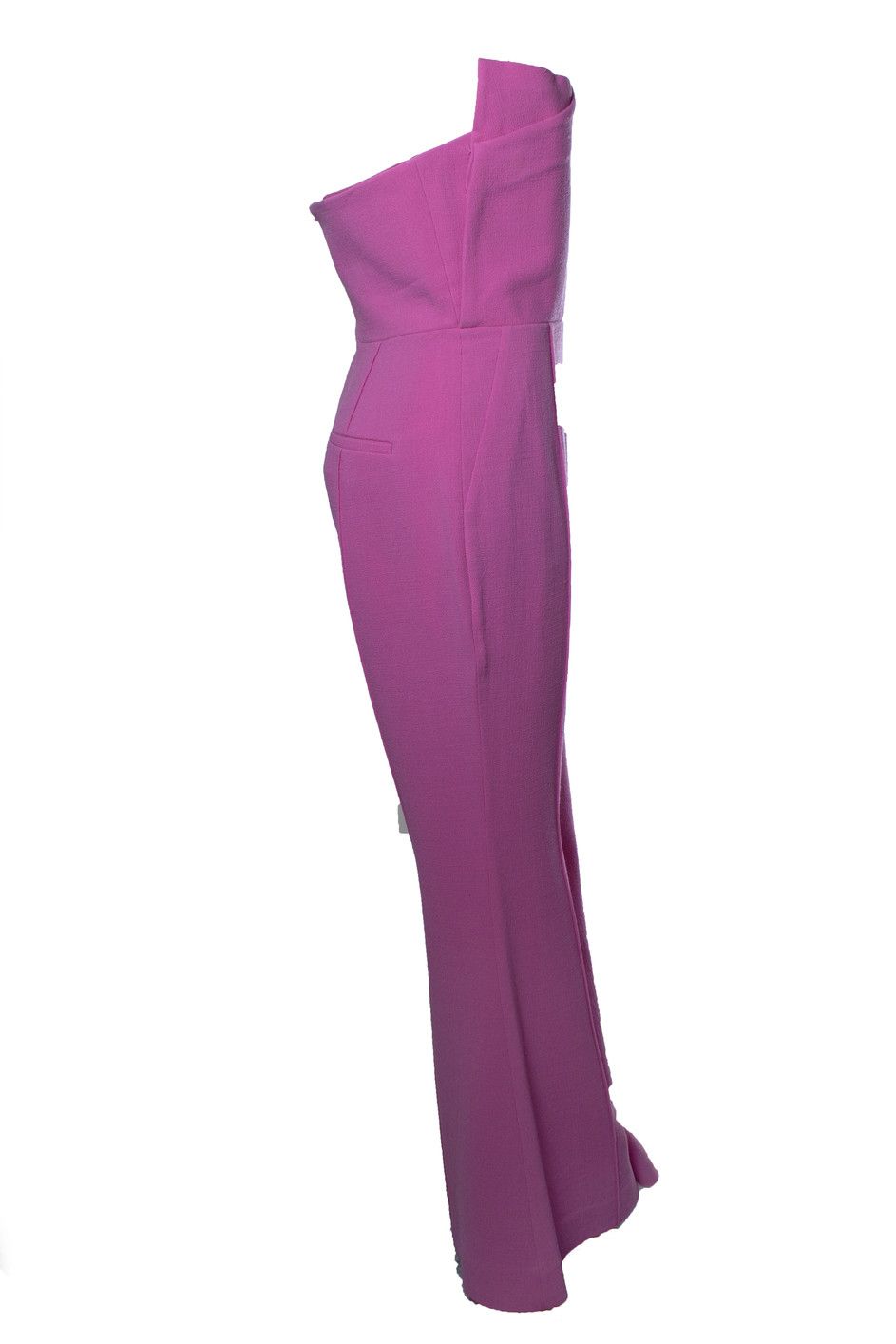 Roland Mouret Roland Mouret, strapless wool jumpsuit in pink Size 30" / US 8 / IT 44 - 3 Thumbnail