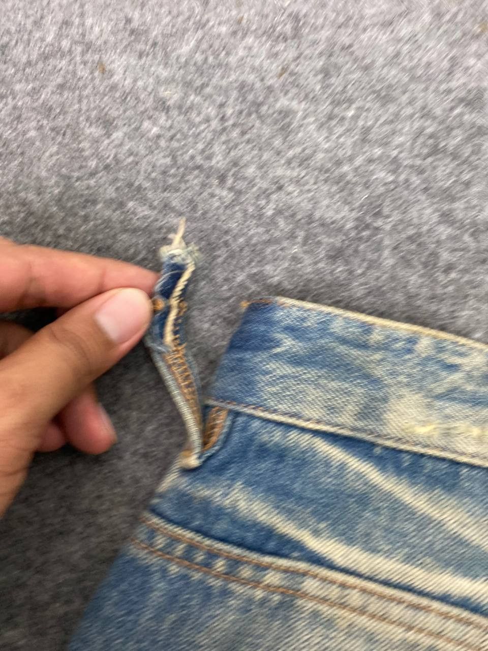 R.Newbold vintage r.newbold distressed denim nice design Size US 36 / EU 52 - 9 Thumbnail
