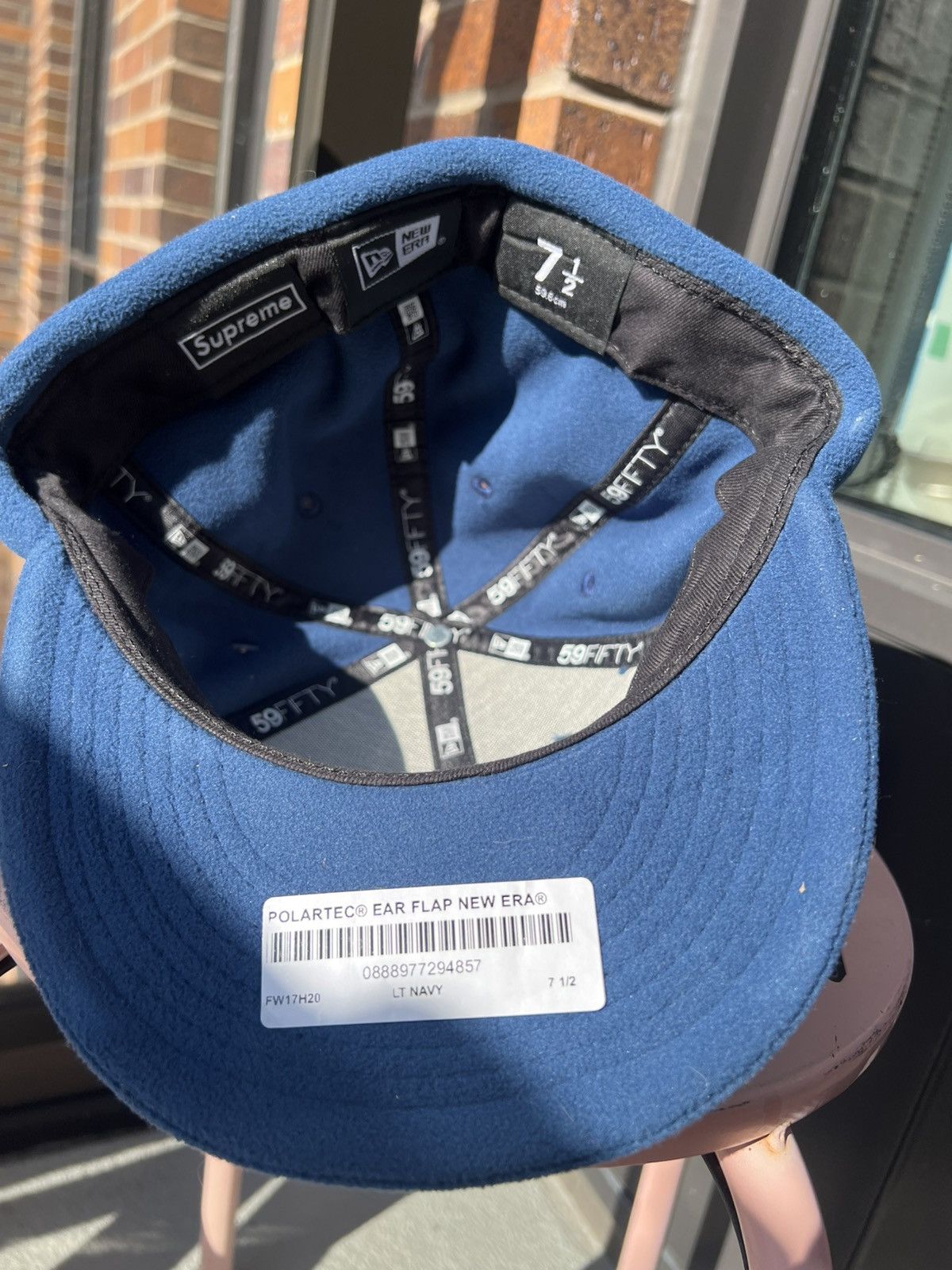 Supreme F/W ‘17 Polartec Ear Flap New Era Size ONE SIZE - 5 Thumbnail