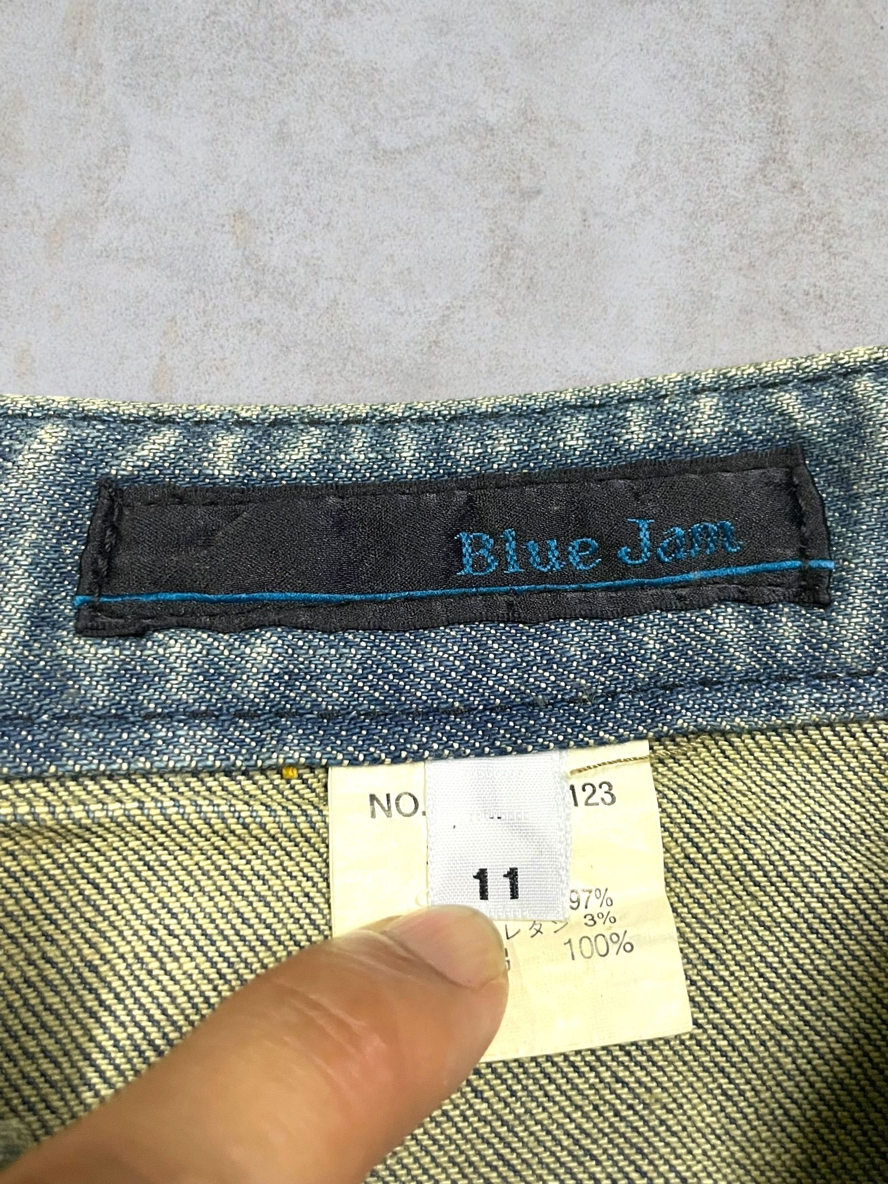 Japanese Brand Vtg Japanese Crystal Beads Distressed Bootcut Frayed Jeans Size 28" / US 6 / IT 42 - 13 Thumbnail