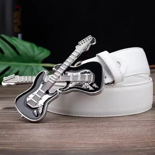 Other Punk Guitar Decoration Women Belts Vintage Size ONE SIZE - 1 Thumbnail