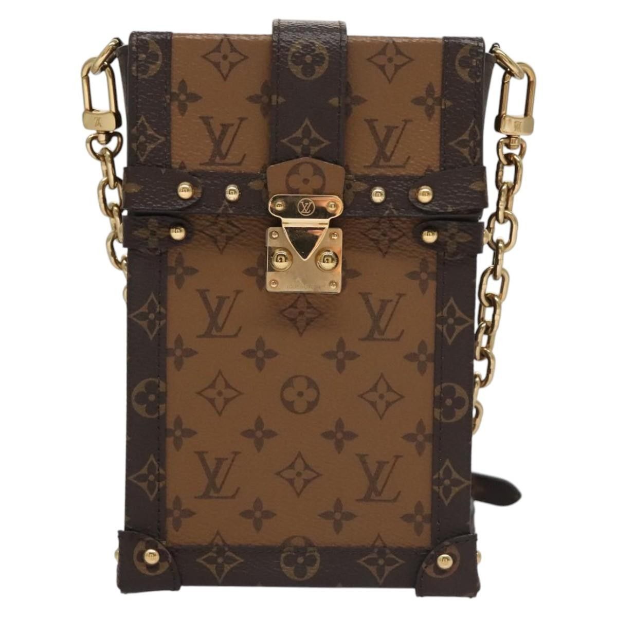 Louis Vuitton Louis Vuitton Vertical Trunk Pochette Reverse Monogram Canvas Size ONE SIZE - 1 Thumbnail