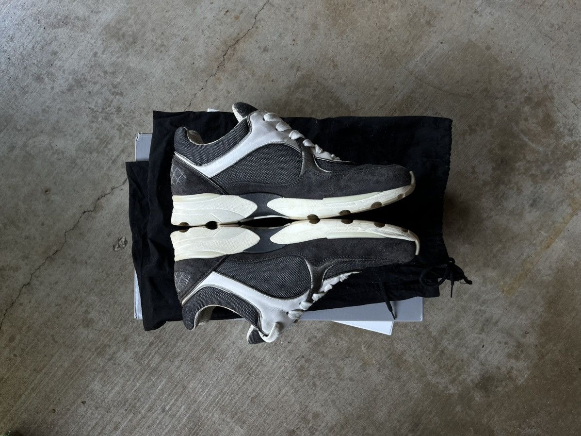 Chanel chanel black/white denim, suede & leather cc lowtop Sneakers Size US 6 / EU 39 - 6 Thumbnail