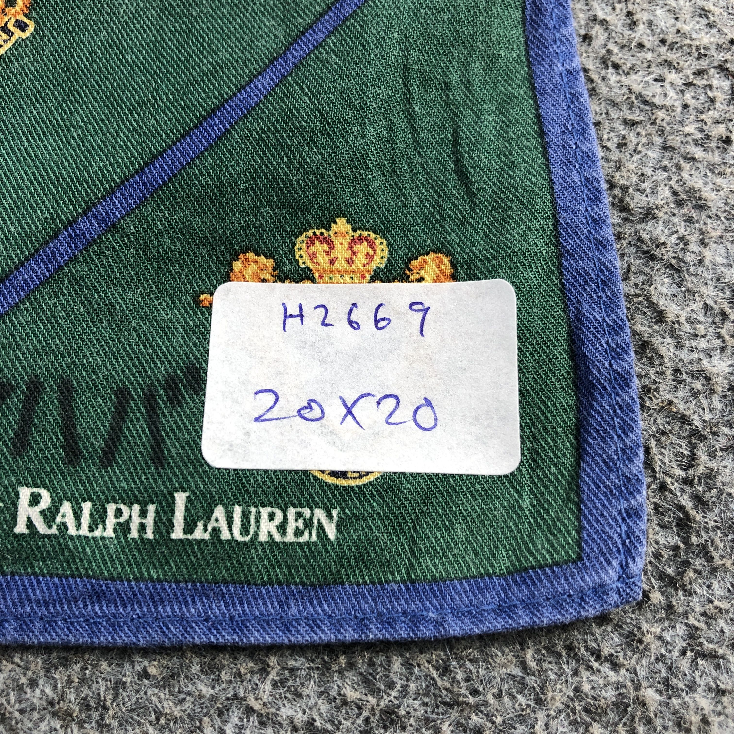 Polo Ralph Lauren Polo Ralph Lauren Handkerchief Neckerchief Bandana H2669 Size ONE SIZE - 5 Thumbnail