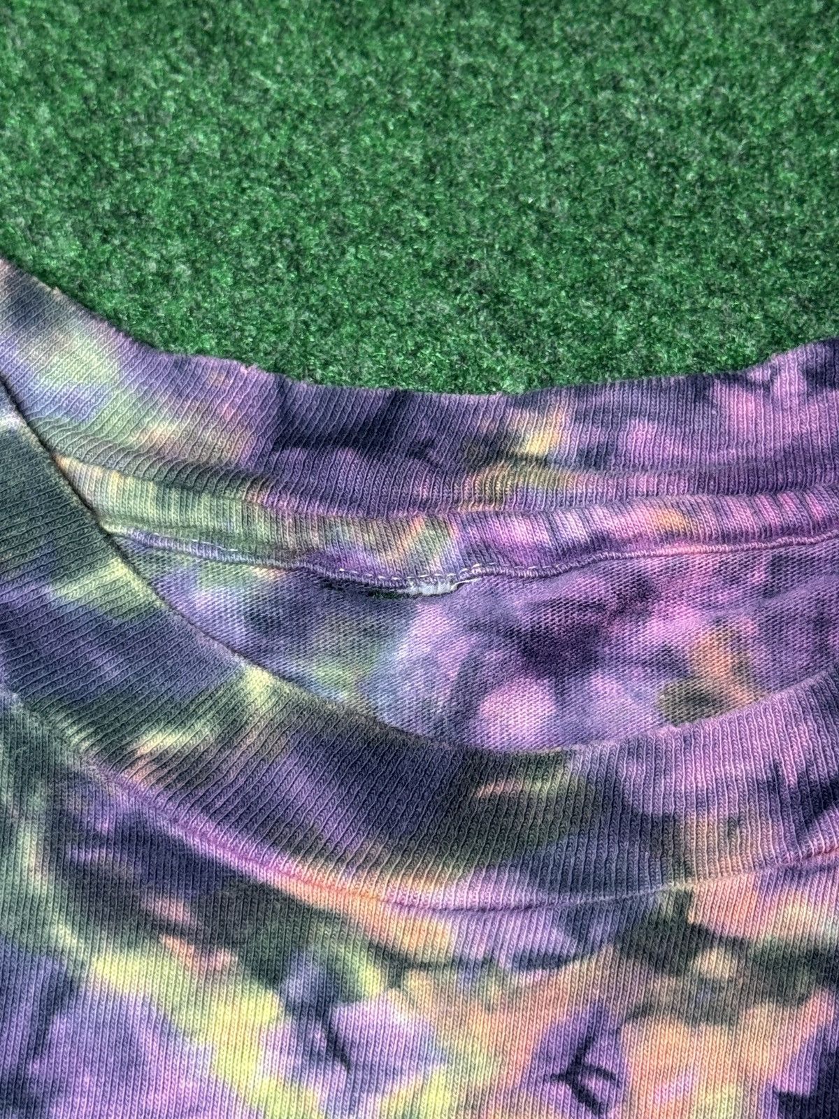 Band Tees Vintage 90s Megadeath INSANE Upcycled Tie Dye Band T Shirt Size US L / EU 52-54 / 3 - 3 Thumbnail