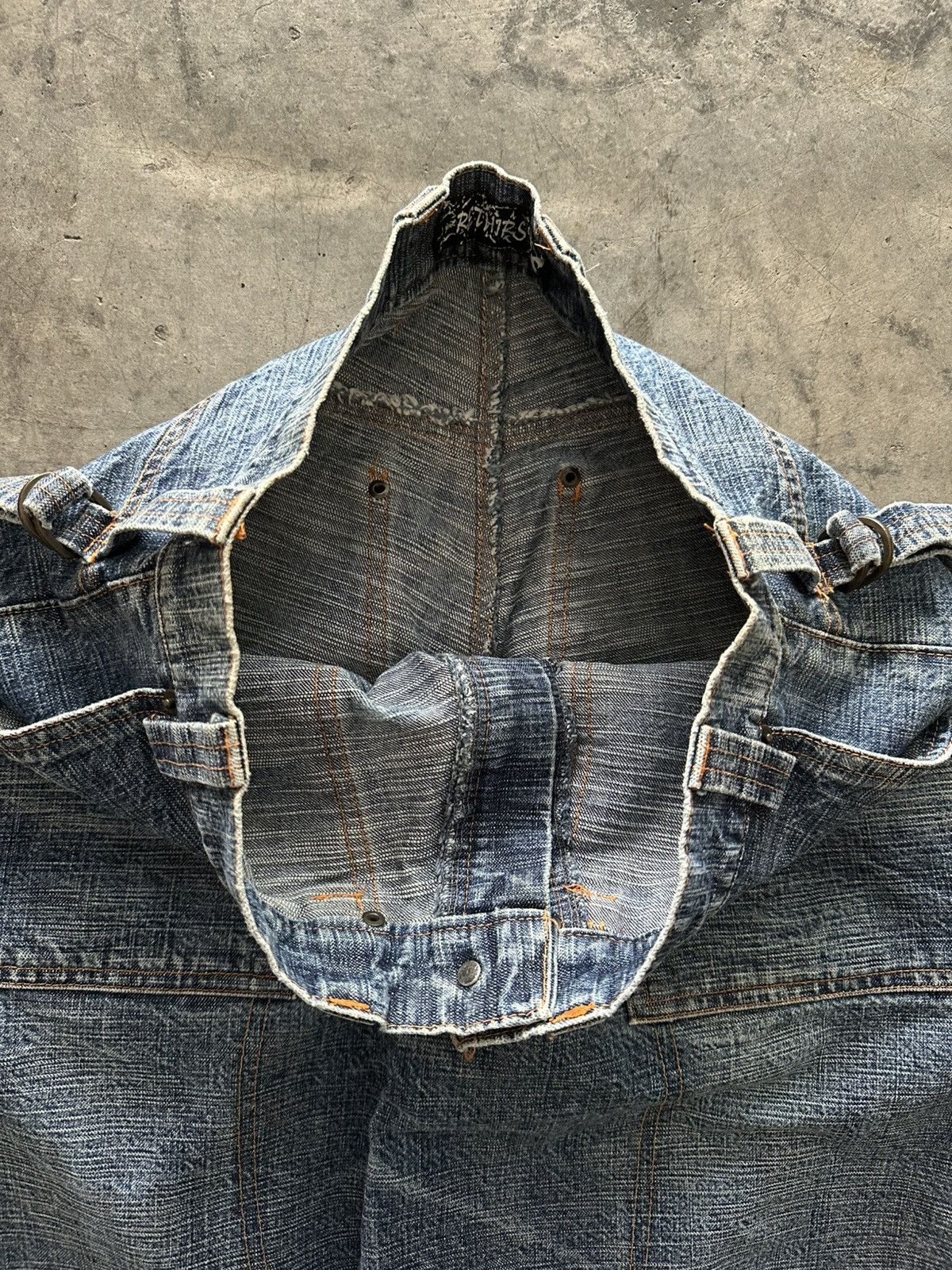 If Six Was Nine × Japanese Brand × Le Grande Bleu (L.G.B.) Rethirst Baggy Jeans With 6 Pockets Size US 29 - 4 Thumbnail