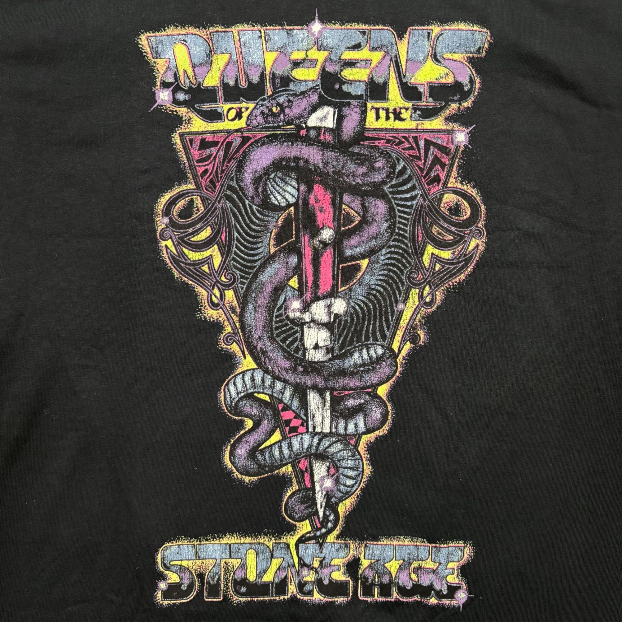 Band Tees Queens of the Stone Age Viper Knife Rock Band Tee M Size US M / EU 48-50 / 2 - 2 Thumbnail