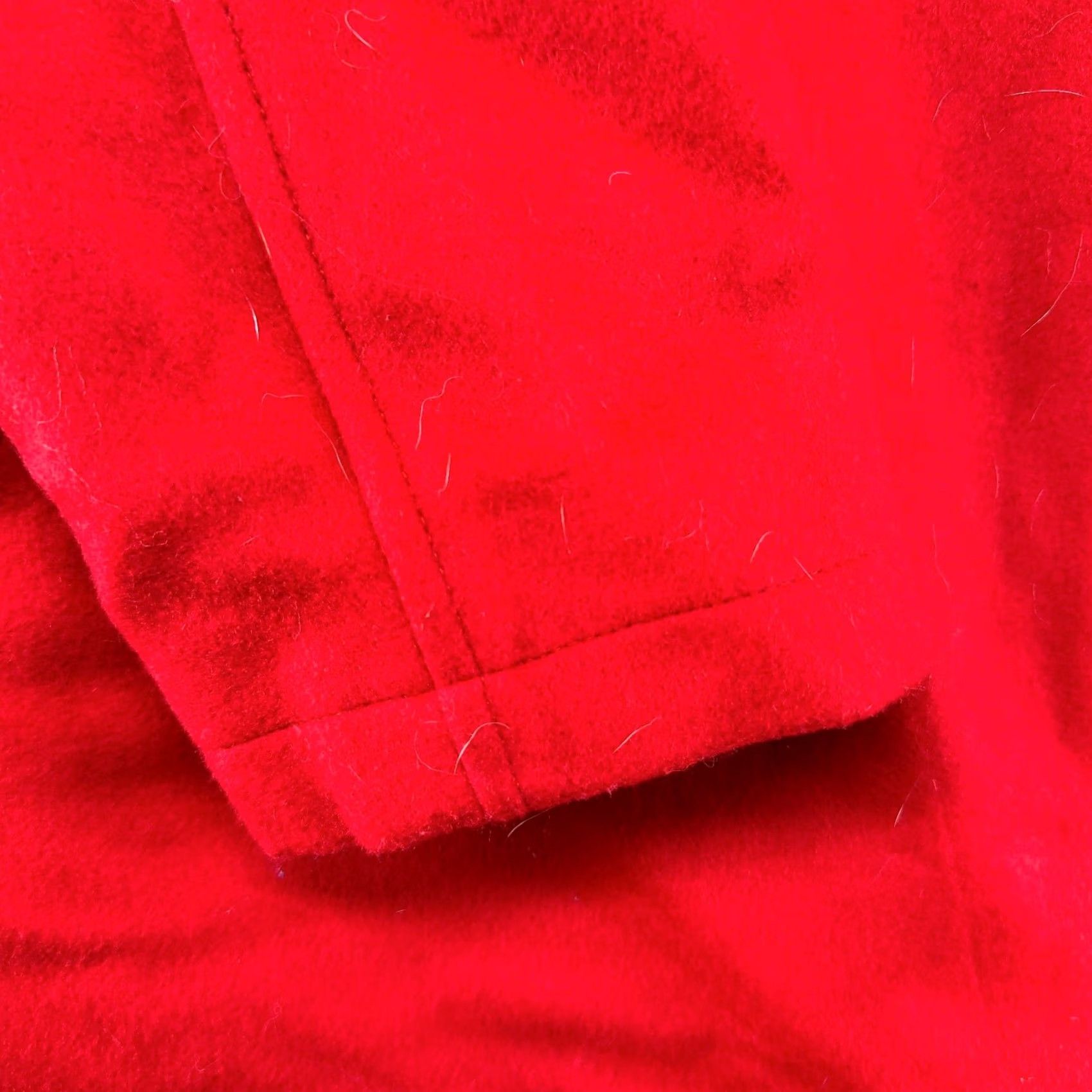 Pendleton Pendleton Jacket Womens M Red Wool Long Overcoat 80s 90s Classic Pockets Wool Full Zip Winter Fall Size M / US 6-8 / IT 42-44 - 5 Thumbnail