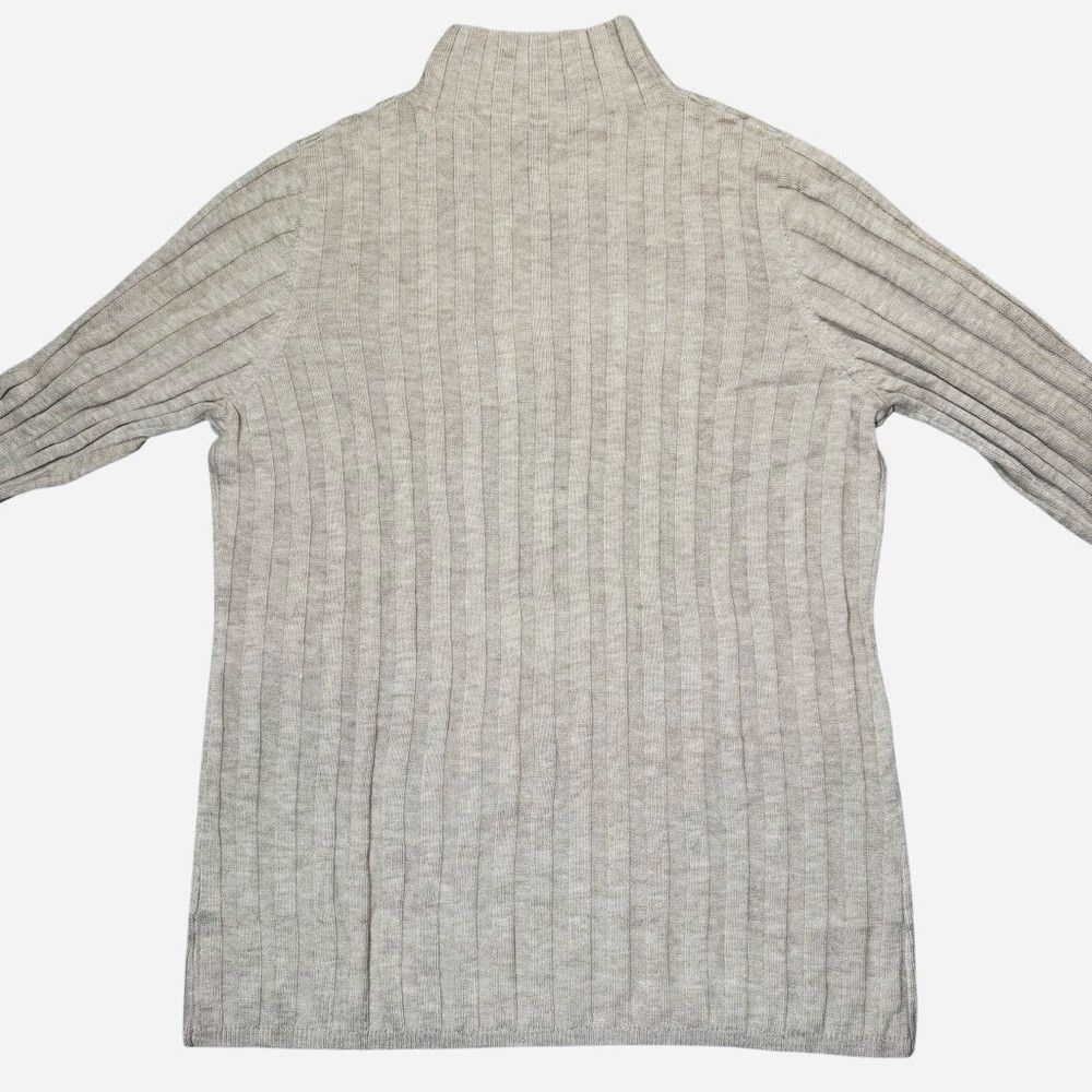Other NWT New Arach & Cloz Ribbed Wool Blend Mock Neck Sweater In Size L / US 10 / IT 46 - 5 Thumbnail
