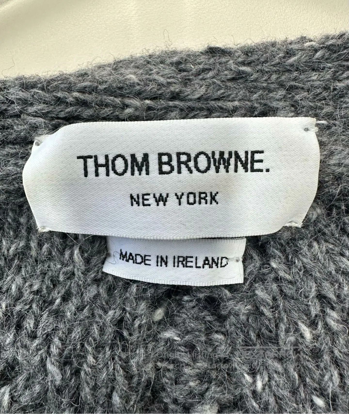 Thom Browne Thom Browne Grey classic four-stripe single-breasted wool Size S / US 4 / IT 40 - 3 Thumbnail