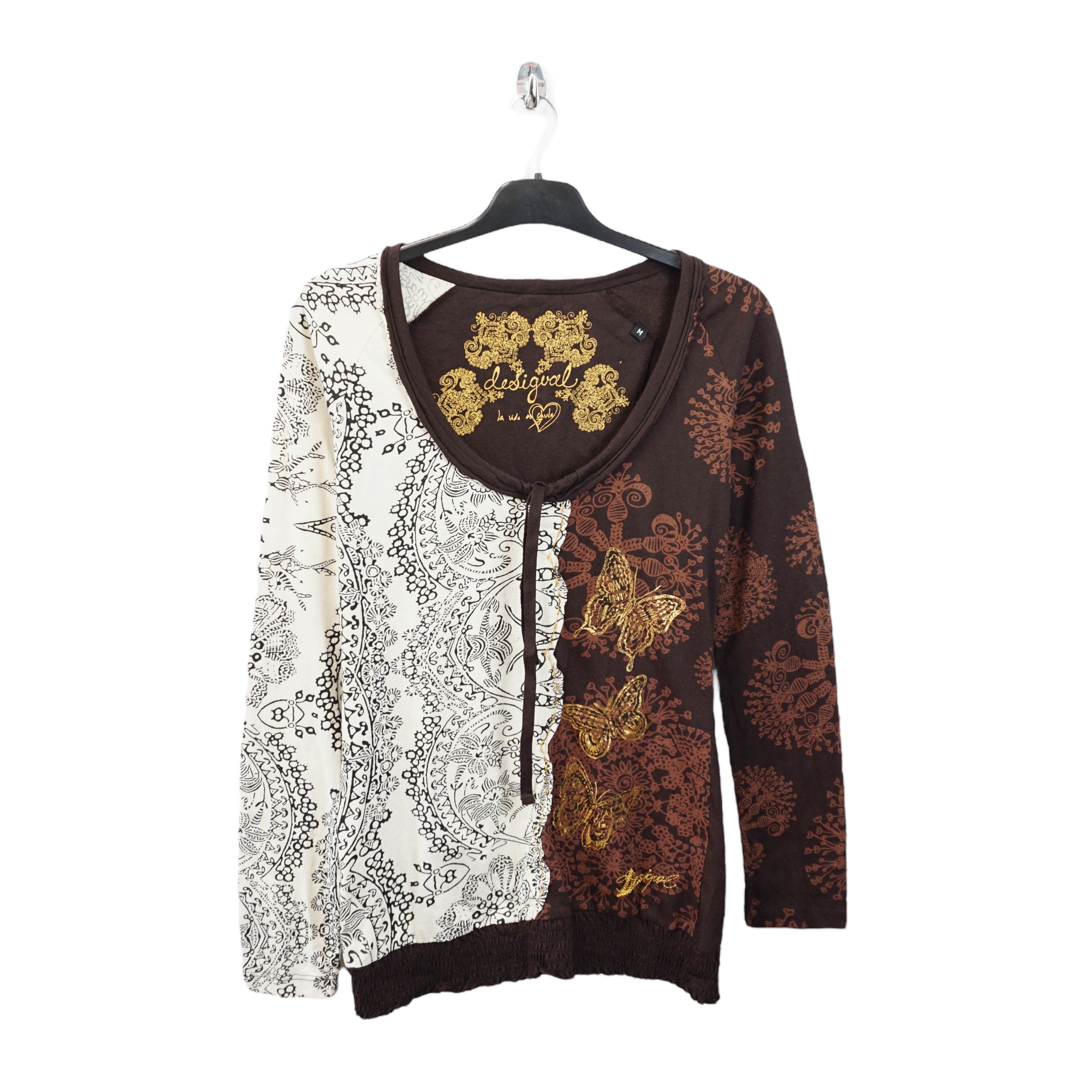Desigual × Vintage Archive Abstract Y2K Sweater Size M / US 6-8 / IT 42-44 - 1 Thumbnail