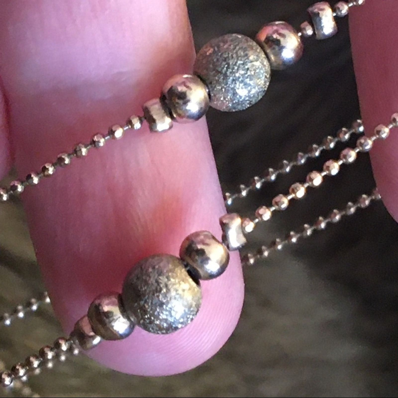Vintage Vintage 90s Claire’s gold ball long necklace Size ONE SIZE - 5 Thumbnail
