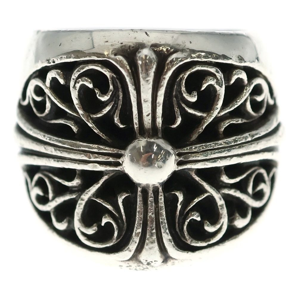 Chrome Hearts Chrome Hearts Classic Oval Cross Ring Silver Size ONE SIZE - 4 Thumbnail